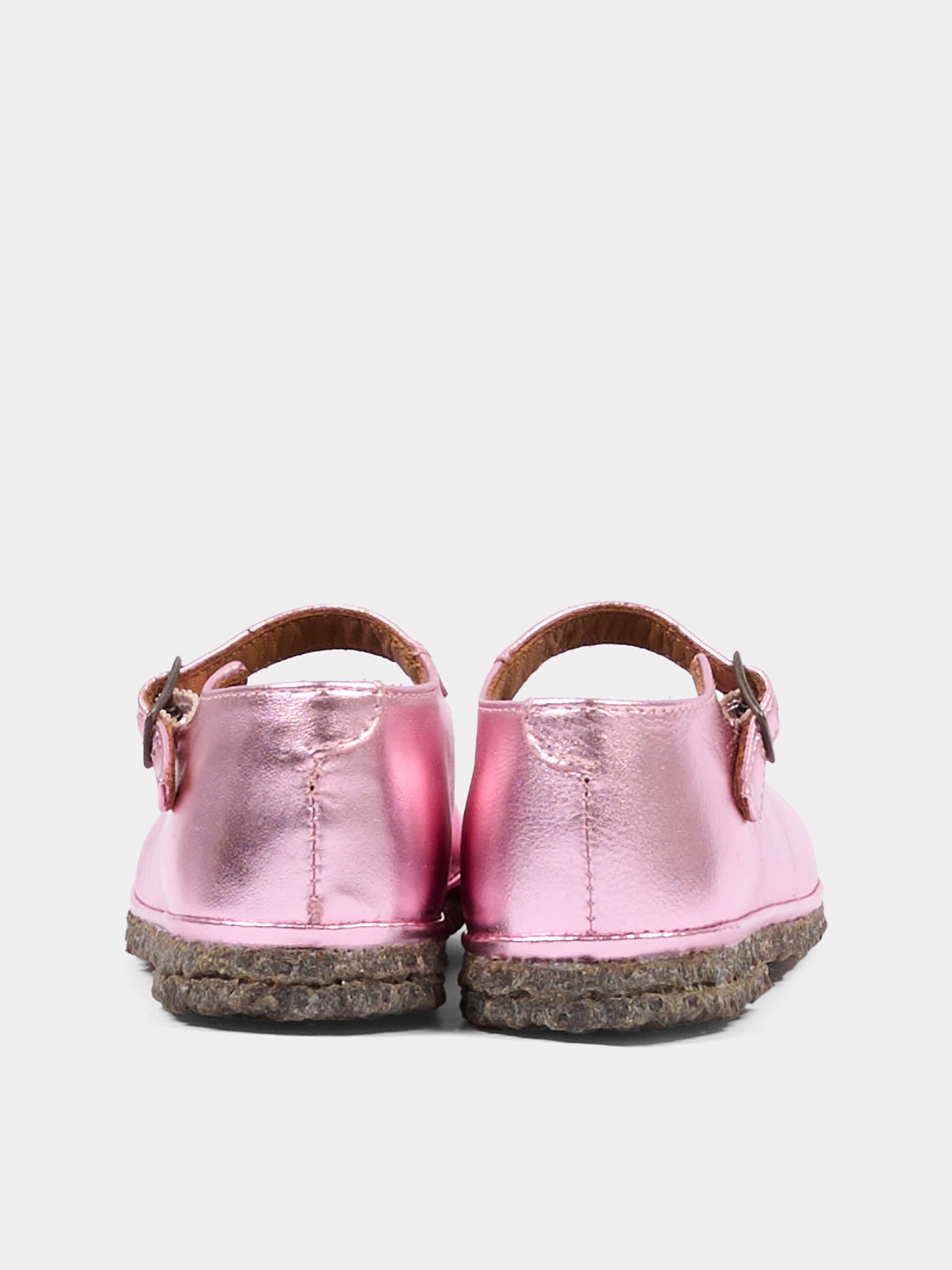 Ballerine rosa per neonata e bambina con fiocco,Pèpè,LEP5 F LAMCR ROSA