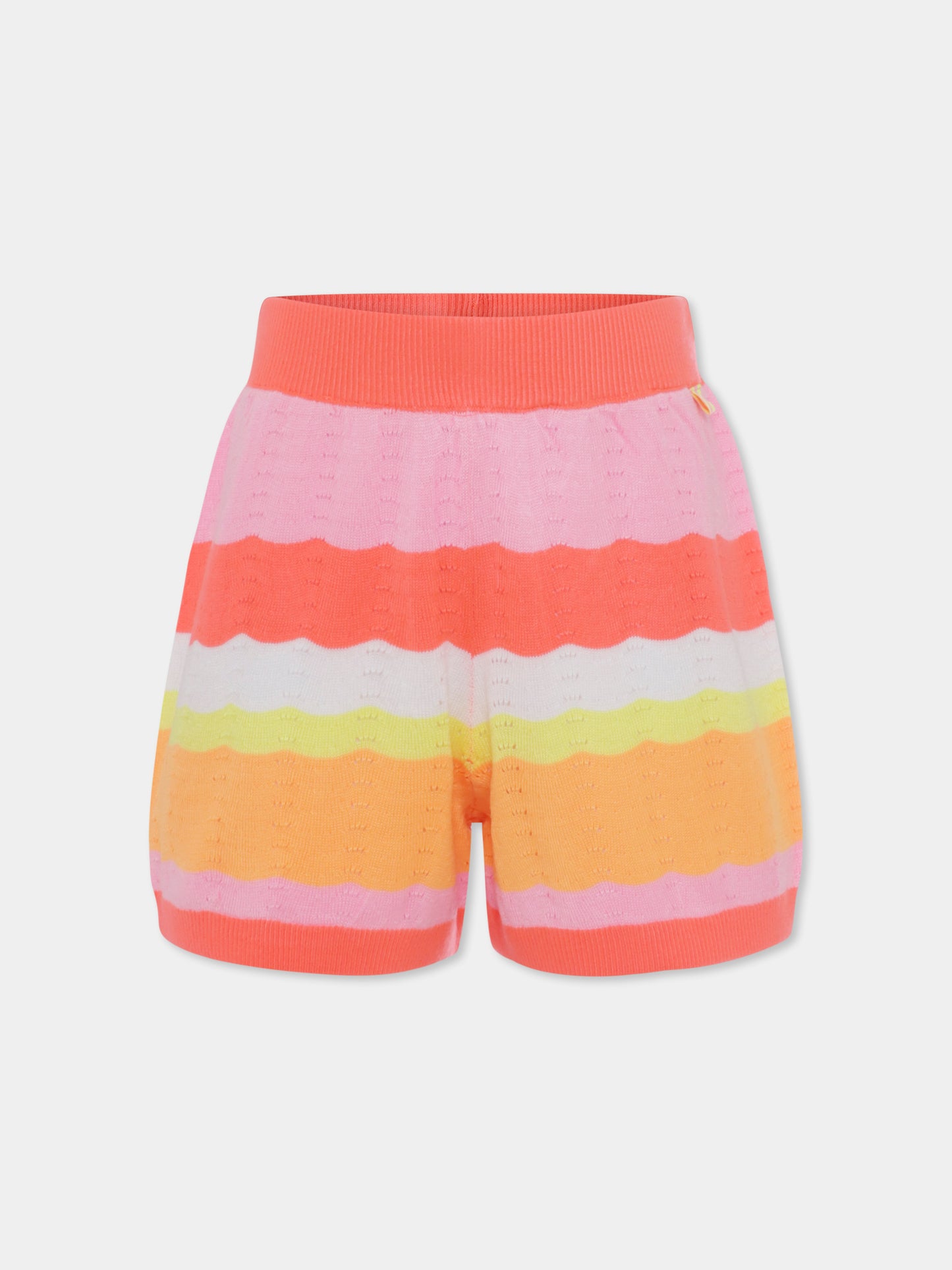 Shorts multicolor per bambina,Billieblush,U21128 41D