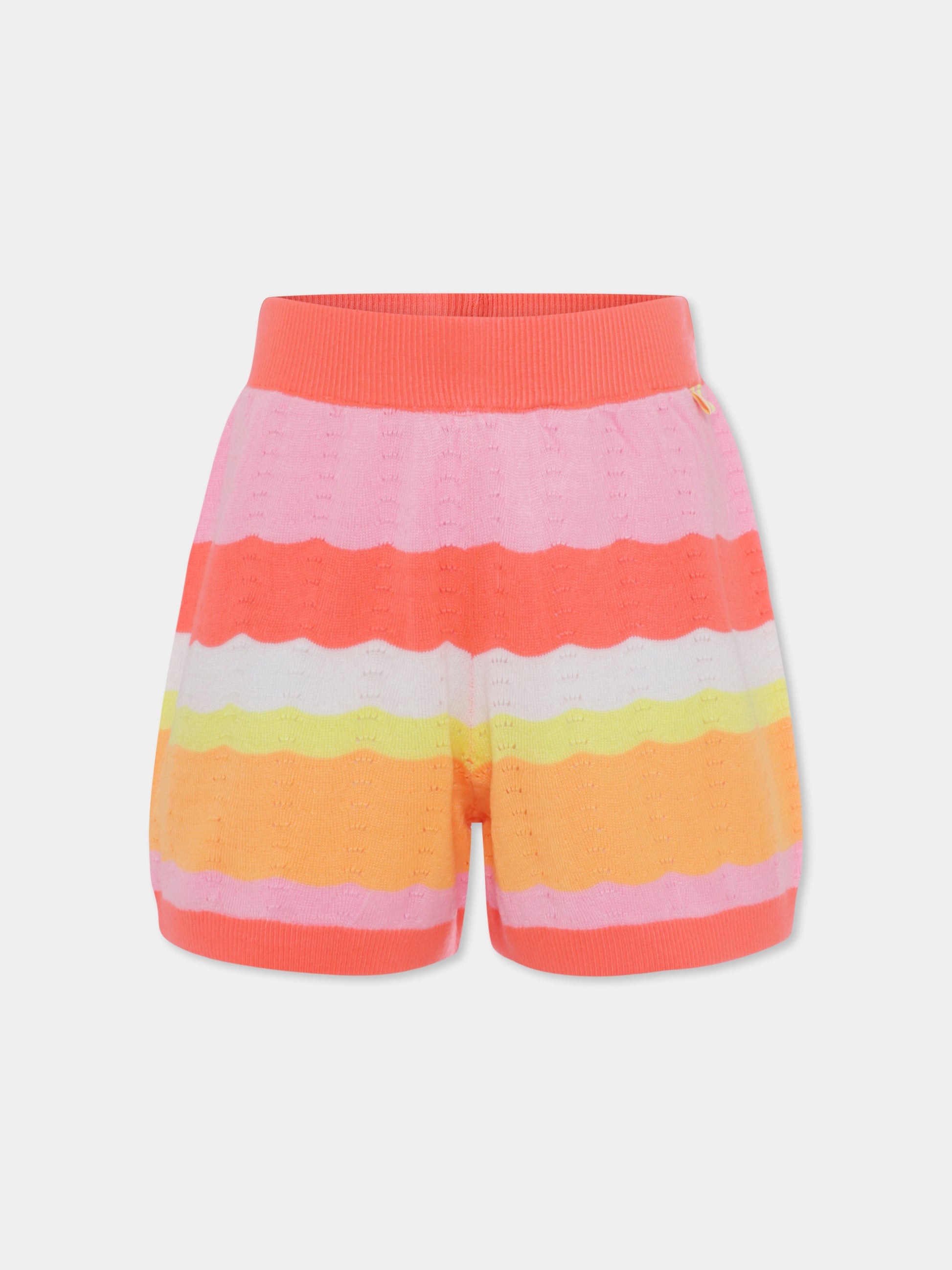 Shorts multicolor per bambina,Billieblush,U21128 41D