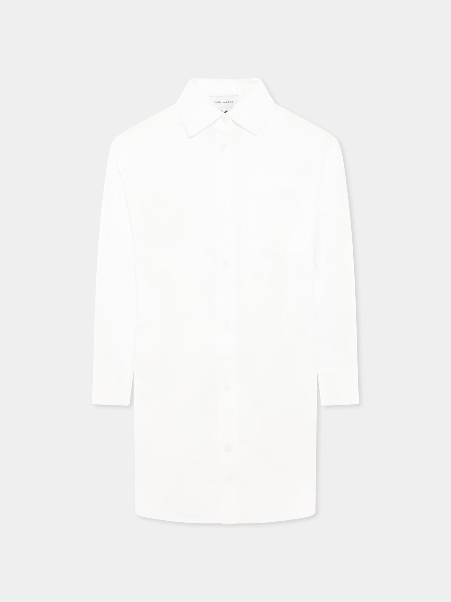 Vestito bianco per bambina con logo,Marc Jacobs,W60175 10P