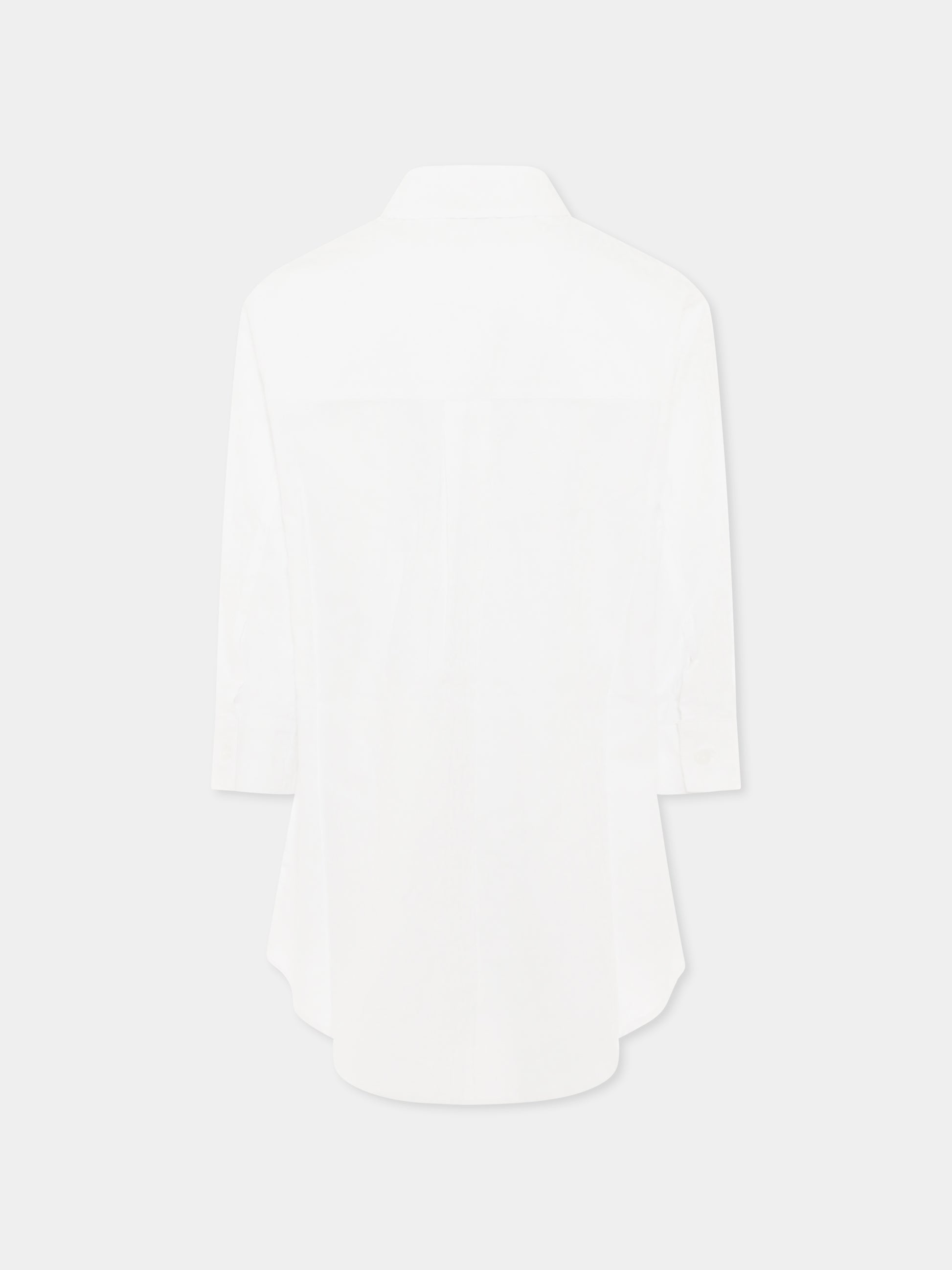 Vestito bianco per bambina con logo,Marc Jacobs,W60175 10P