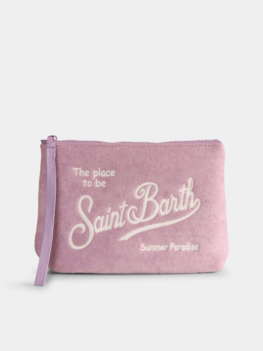 Pochette Aline lilla per bambina con logo,Mc2 Saint Barth,ALI0003 04020H