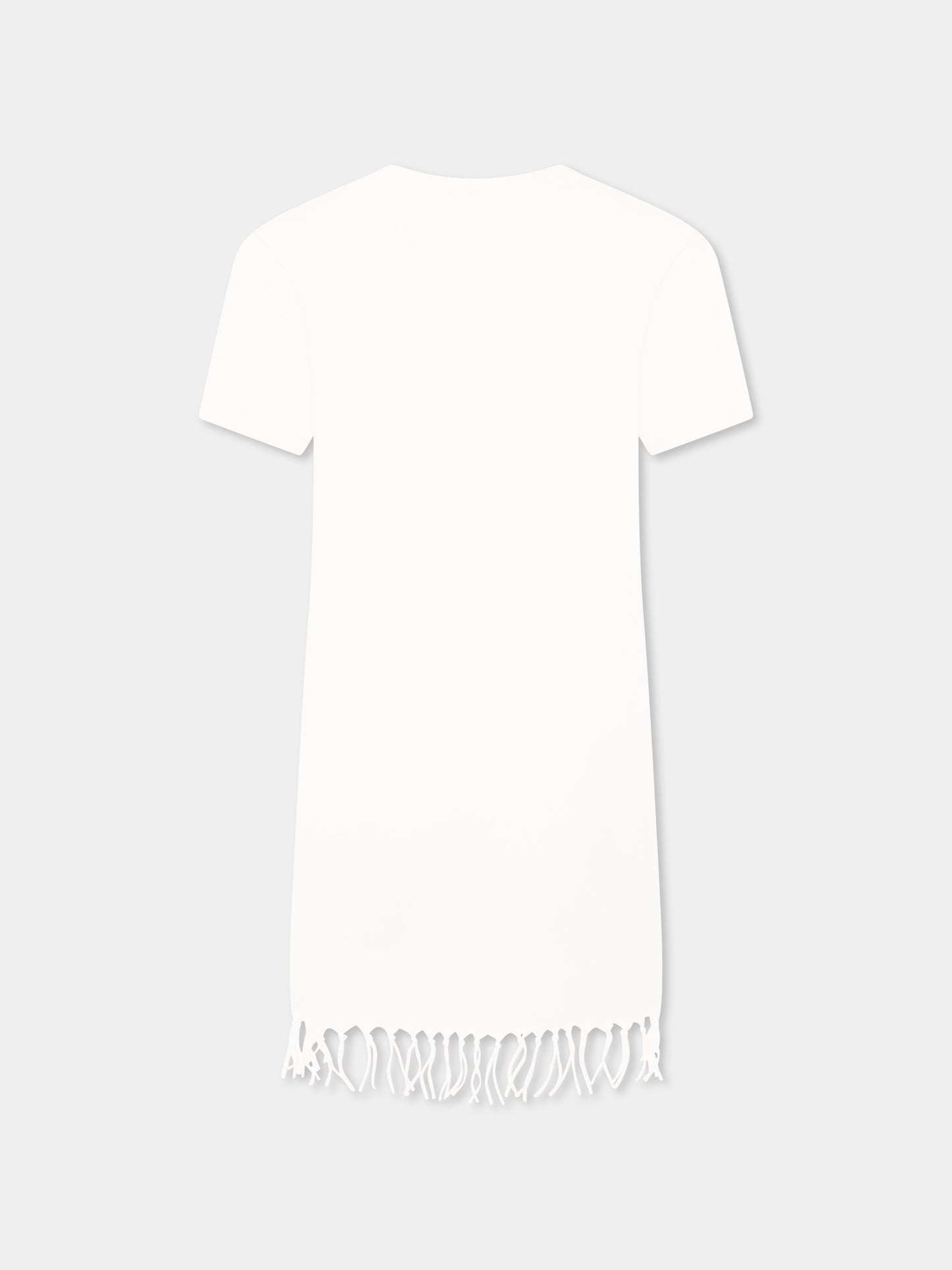 White dress for girl with Snoopy