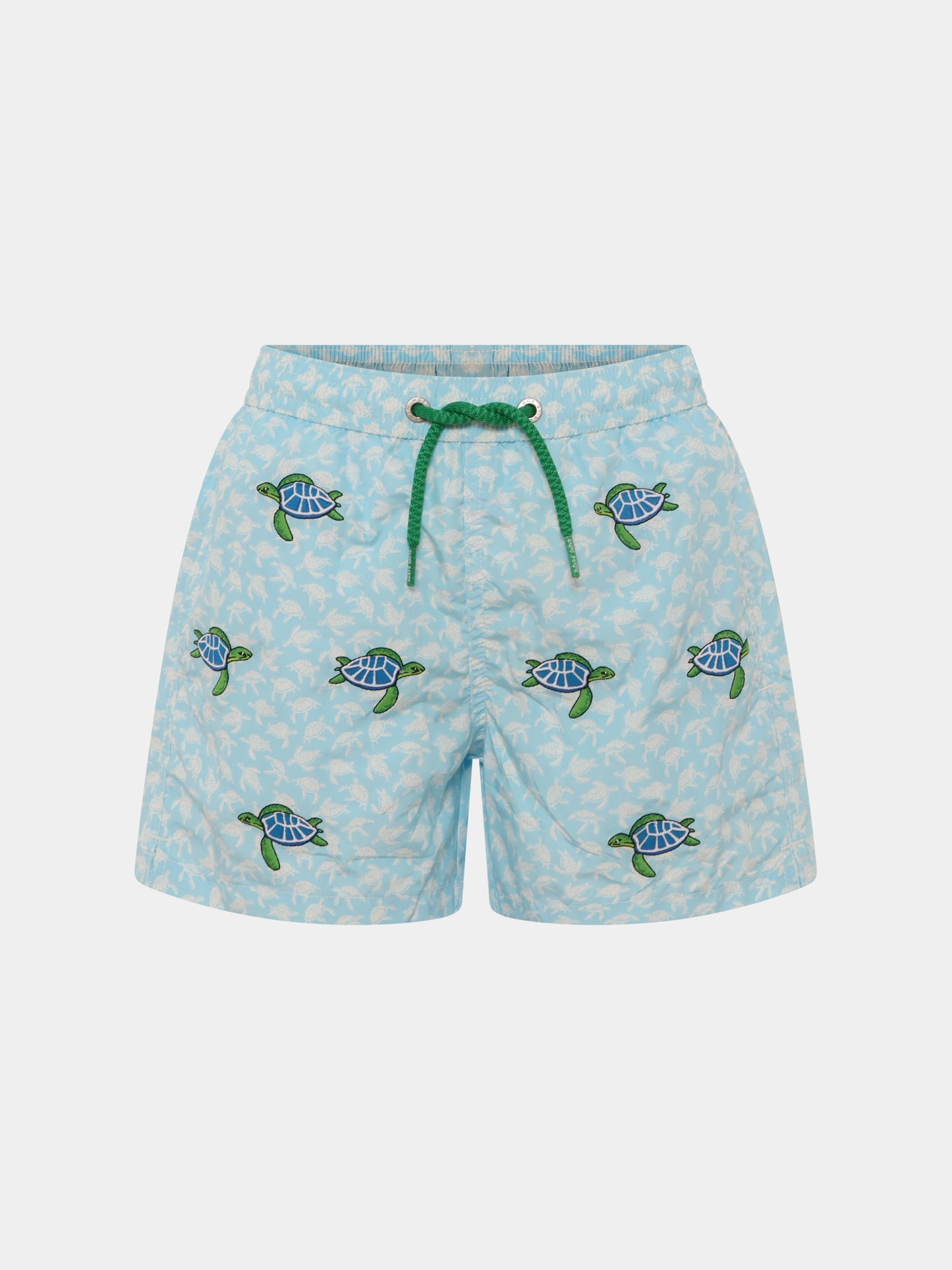 Boxer mare celeste per bambino con tartaruga,Mc2 Saint Barth,JEA0014 03598H