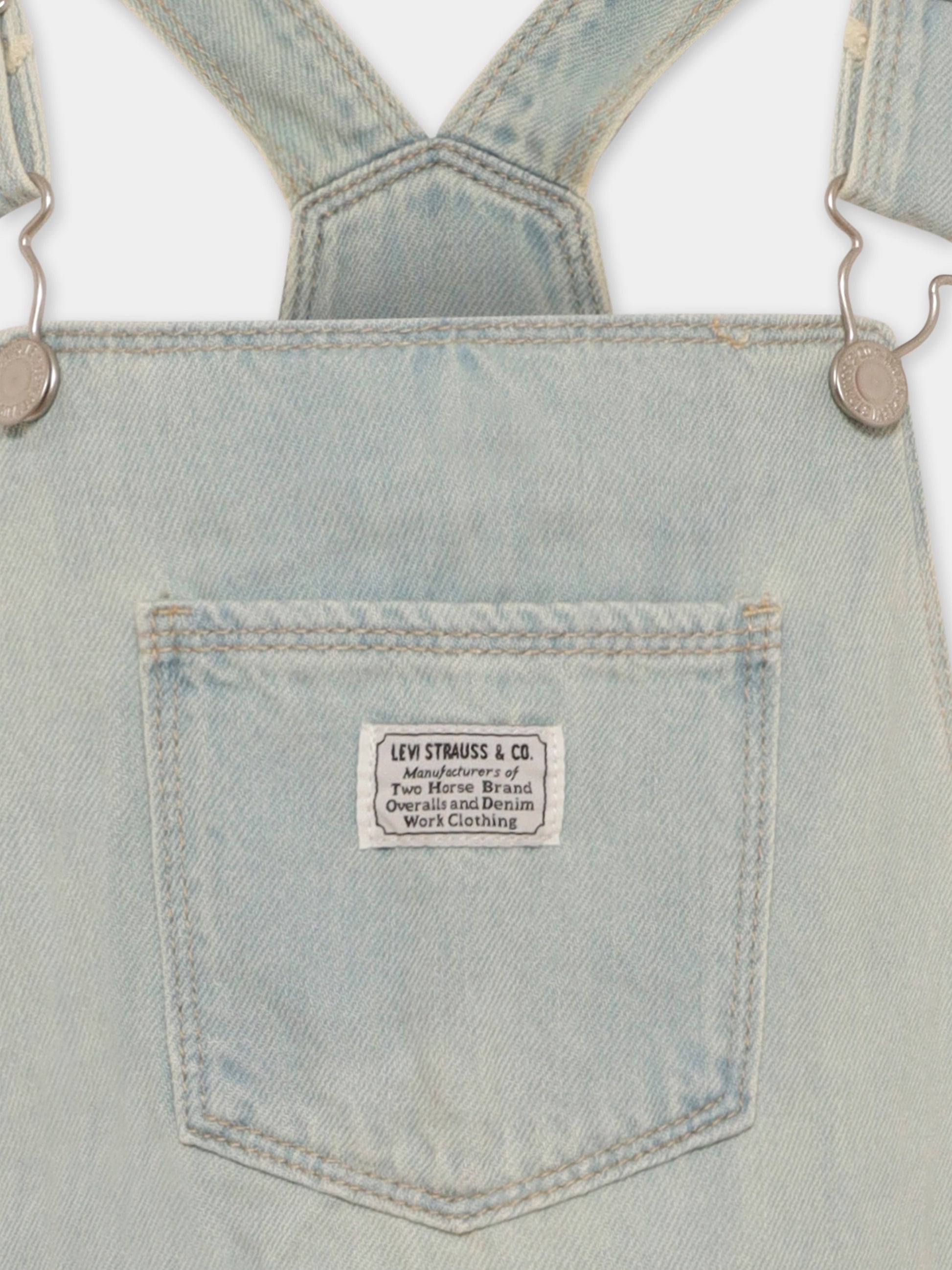 Salopette denim per bambina,Levi's Kids,LK3EH031 L6Q