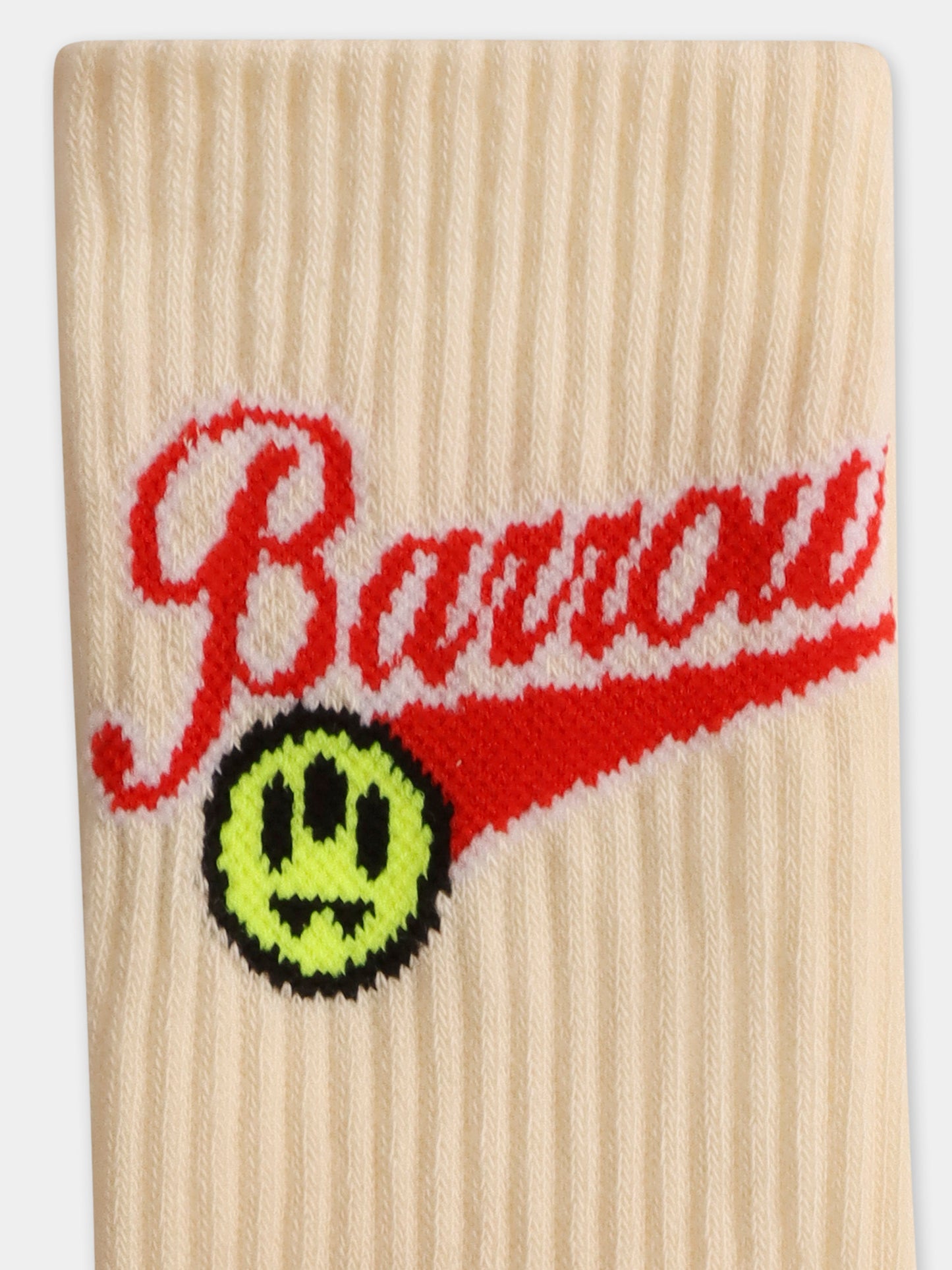Calze avorio per bambini con logo,Barrow,S5BKJUSO043 013