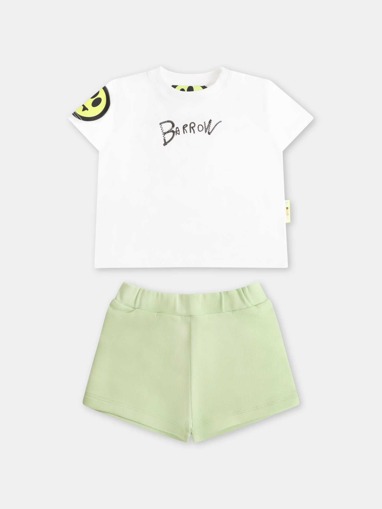 Completo multicolor per neonata con logo,Barrow,S5BKNGTR196 002/48