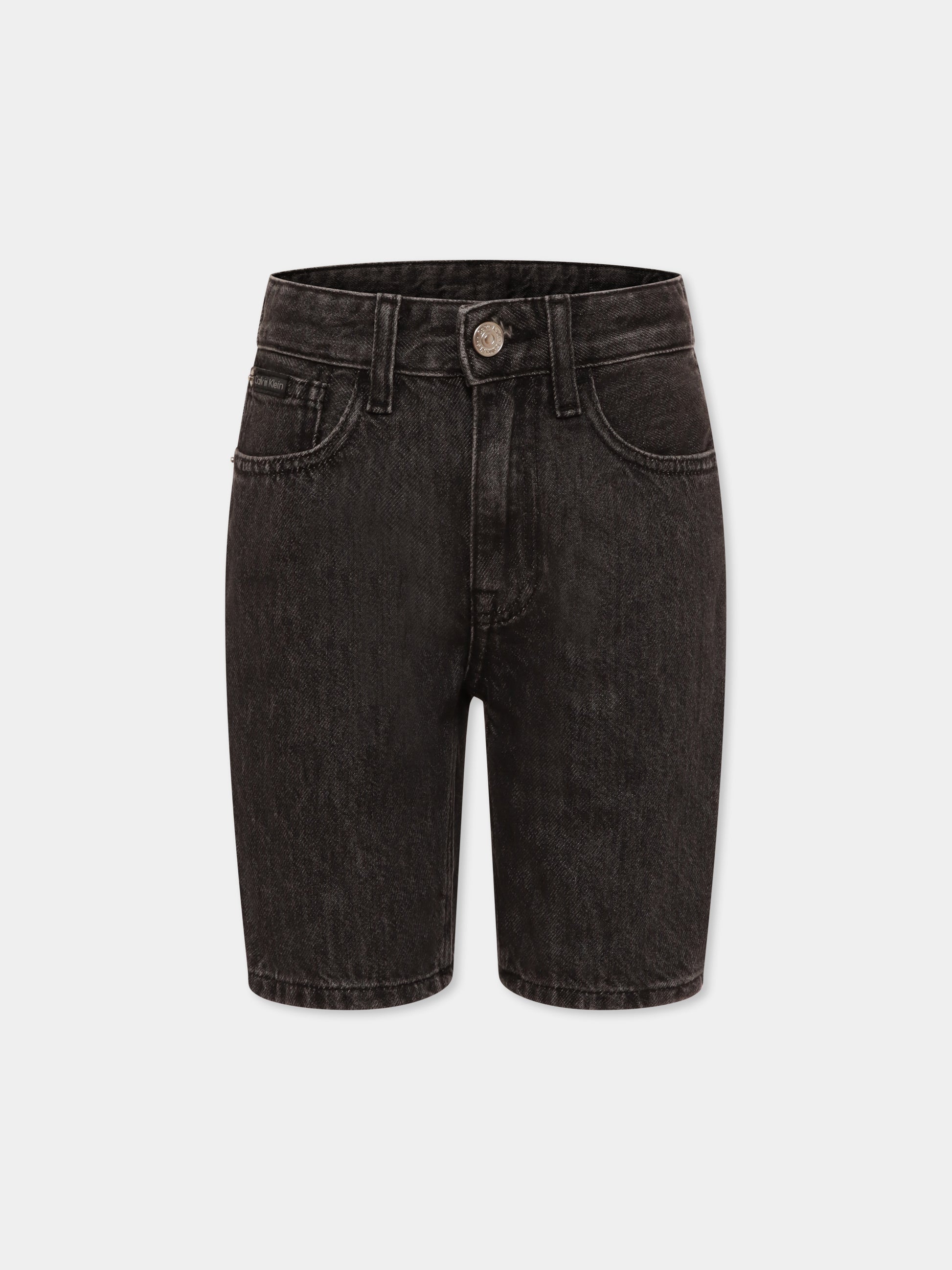 Shorts neri per bambino,Calvin Klein Kids,25S CKIB0IB02428J IB0IB02428 1BY