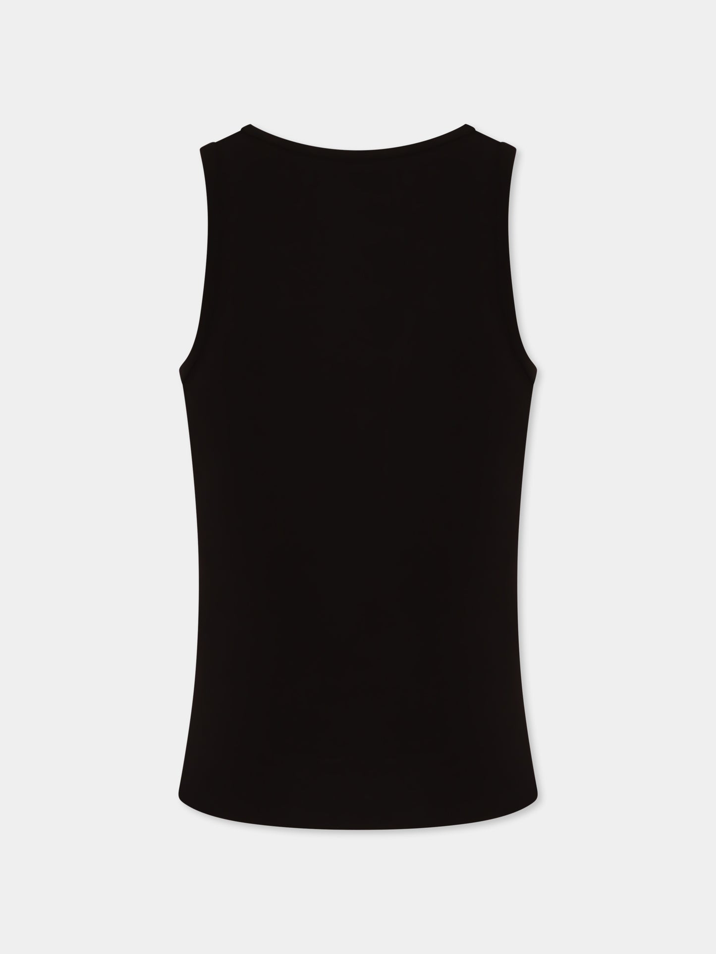 Canotta nera per bambina con logo,Calvin Klein Kids,25S CKIG0IG02435J IG0IG02435 BEH