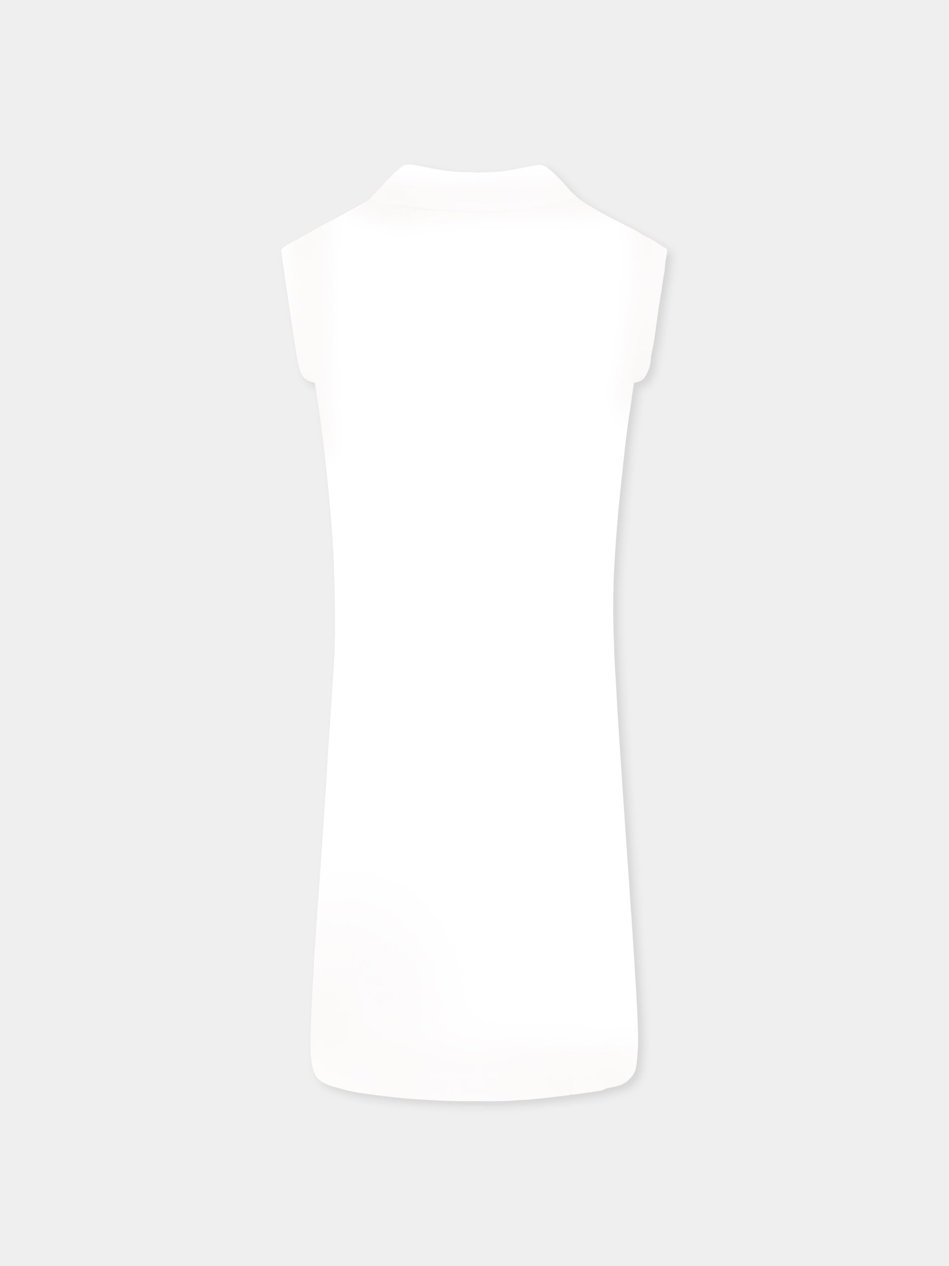 Vestito bianco per bambina con logo,Calvin Klein Kids,25S CKIG0IG02914J IG0IG02914 YAF