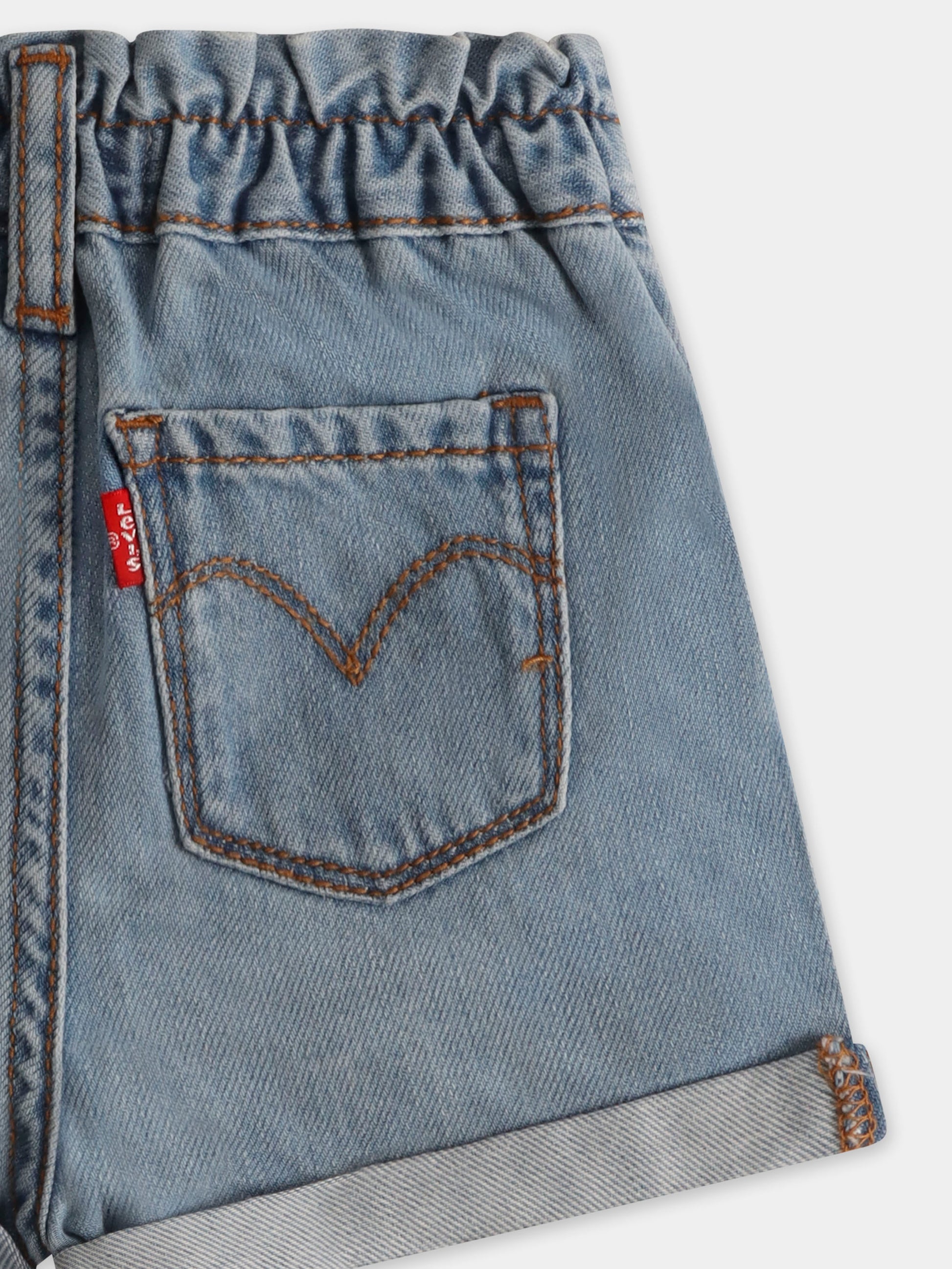 Shorts denim per neonata,Levi's Kids,1EM255 L9V