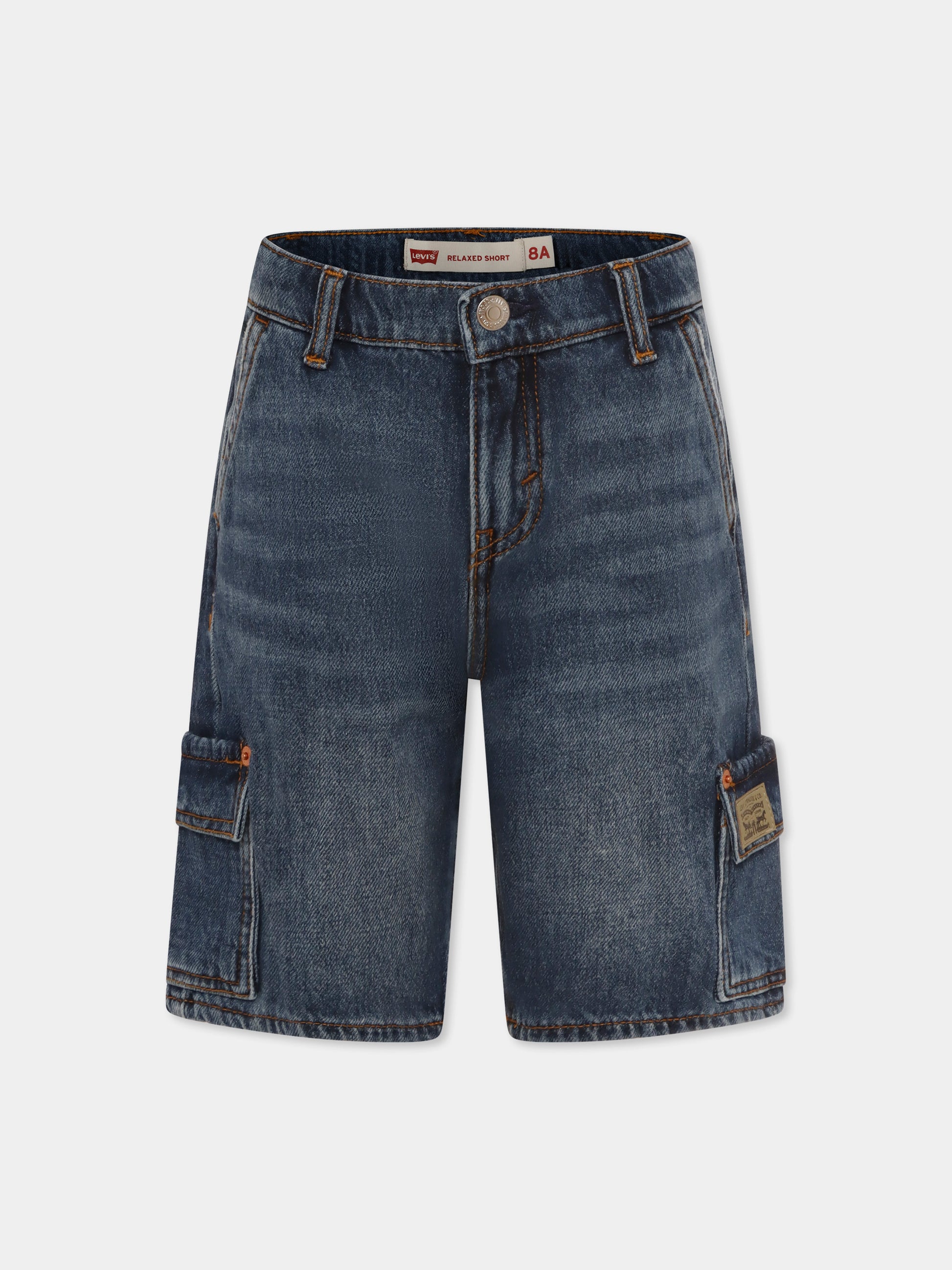 Shorts denim per bambino,Levi's Kids,8EM377 DC4