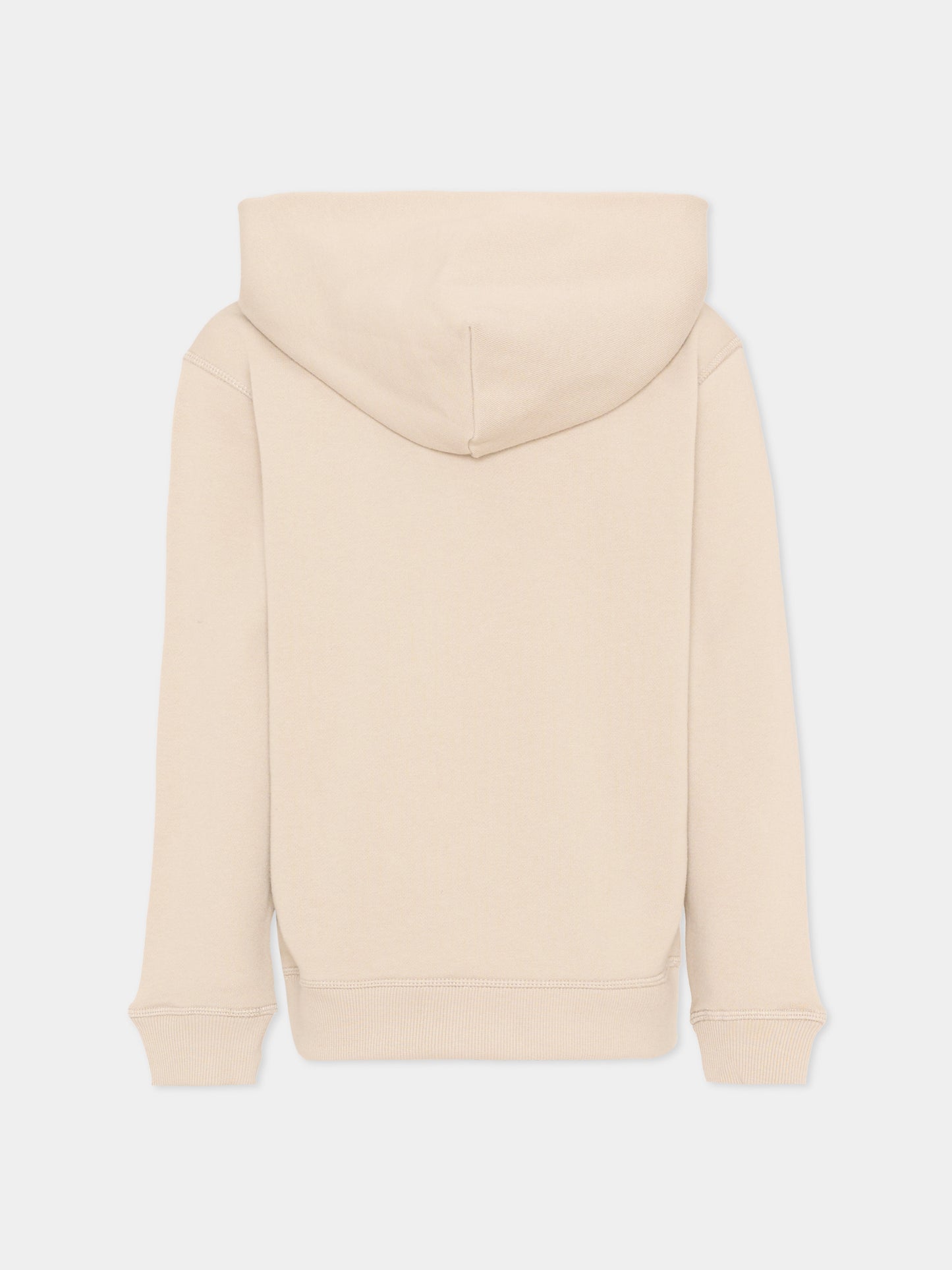 Felpa beige per bambini con logo,New Balance,LAKB0056 TWF