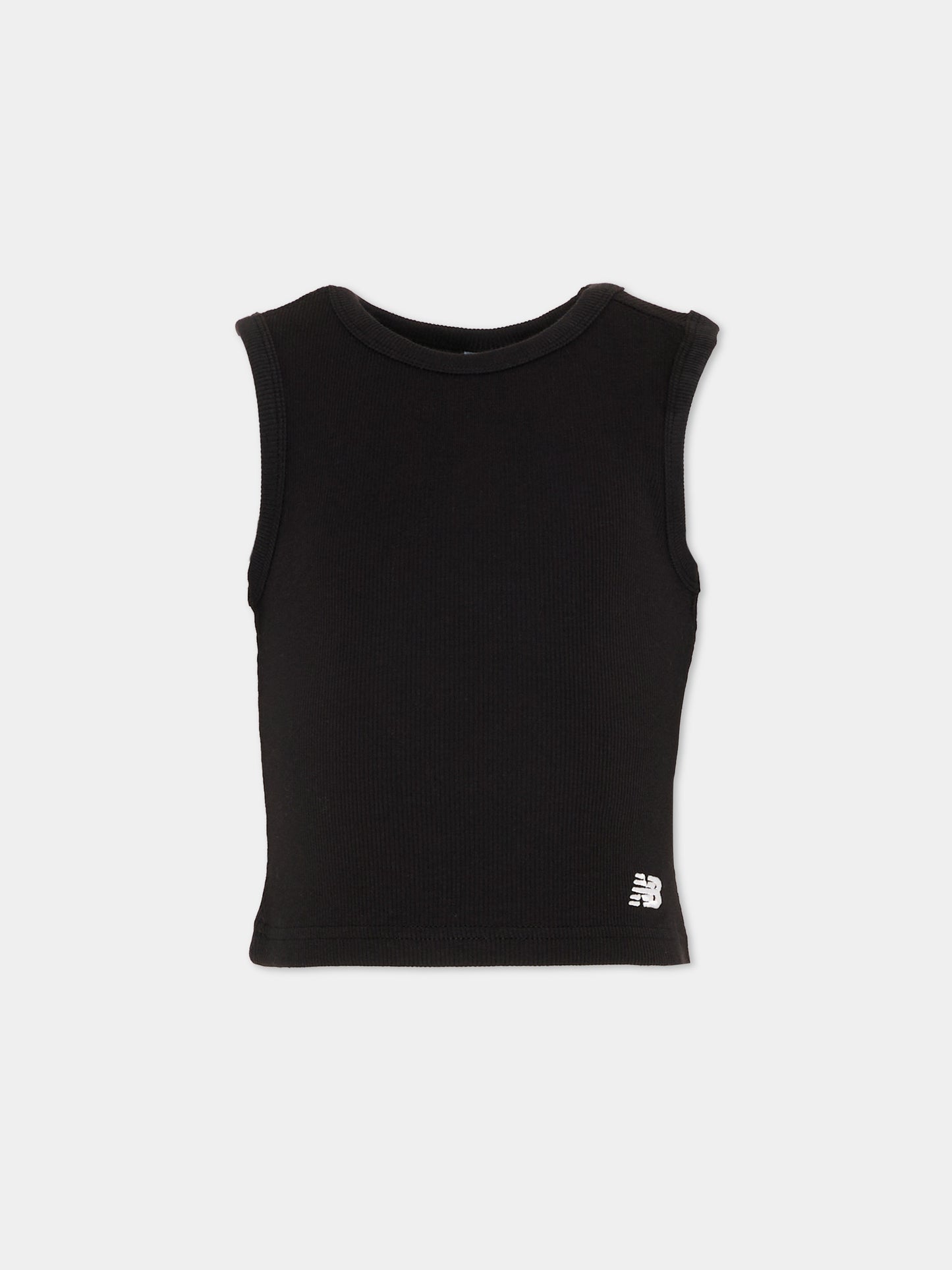 Canotta nera per bambini con logo,New Balance,YT6196C5 BK