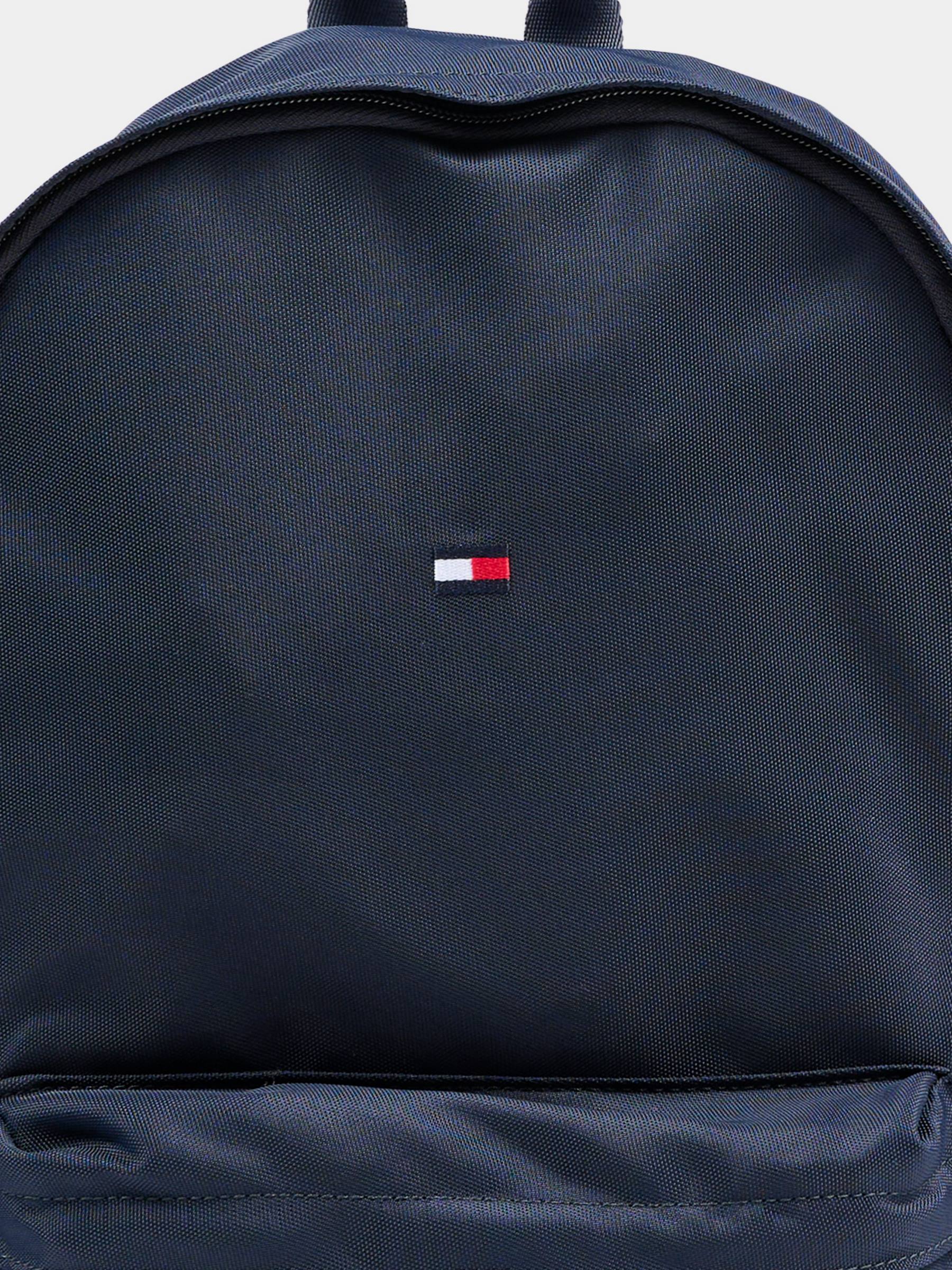 Zaino blu per bambini con Tommy flag,Tommy Hilfiger Junior,KA0KA00017 DW6