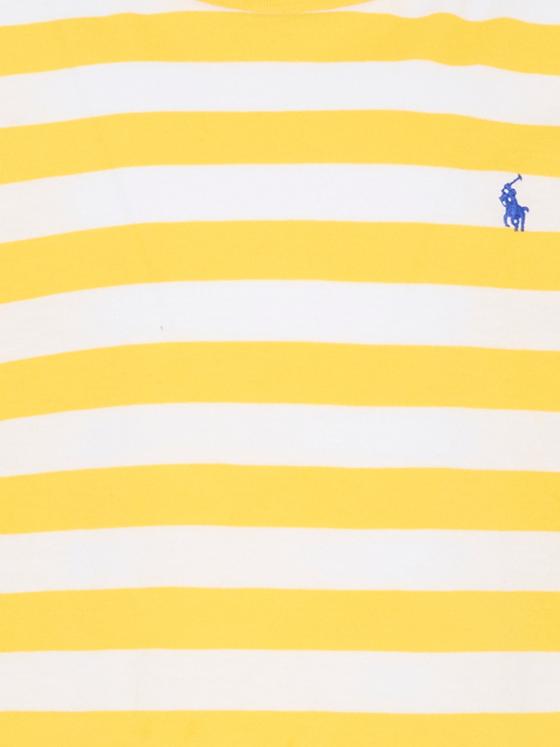 T-shirt gialla per bambini con cavallino,Ralph Lauren Kids,A95726003