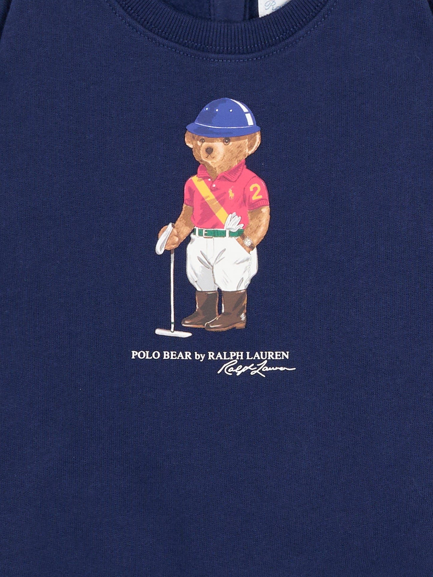 Felpa blu per neonata con Polo Bear,Ralph Lauren Kids,A96198001