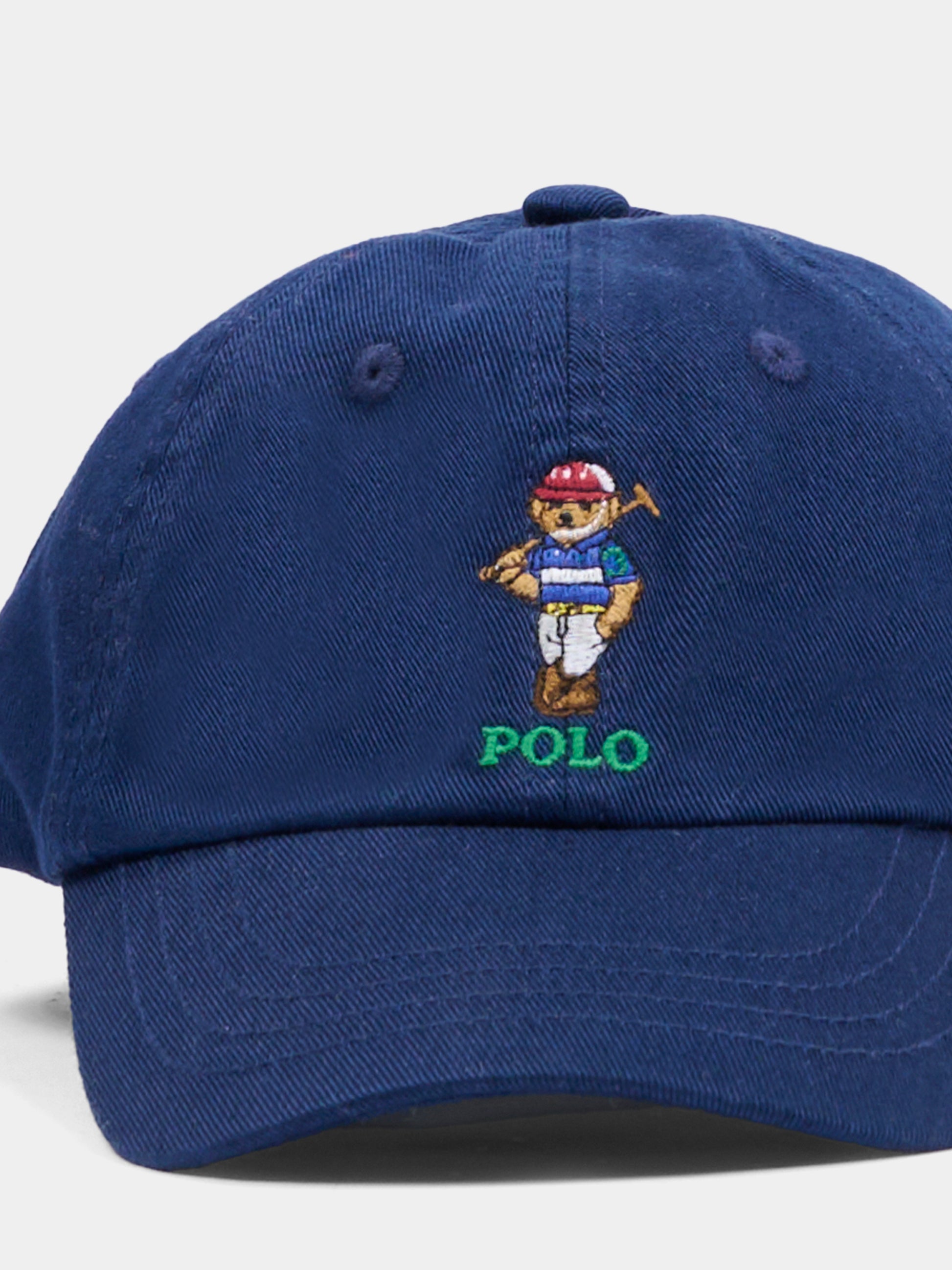 Cappello blu per bambino con cavallino,Ralph Lauren Kids,A96605001