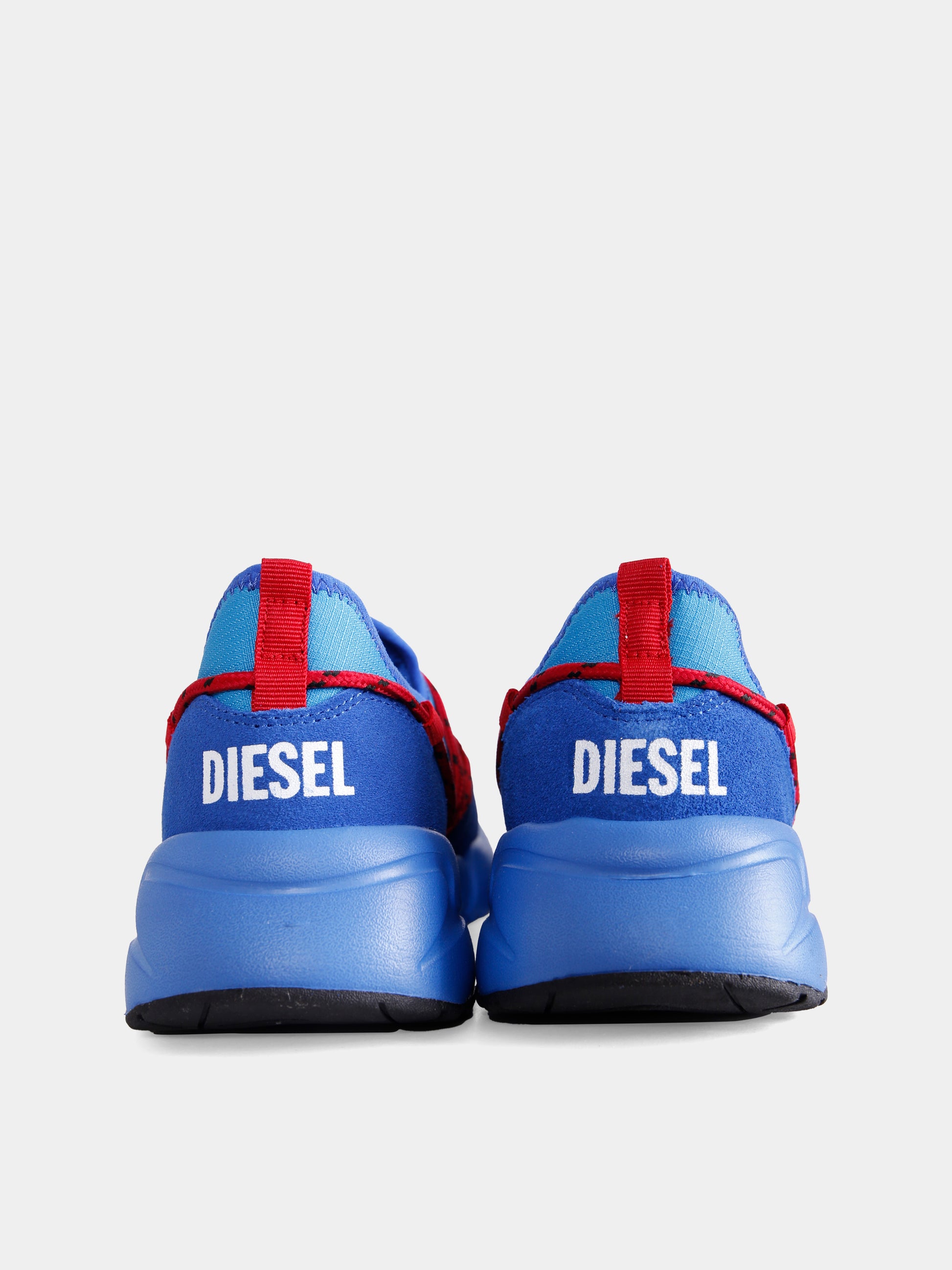 Sneakers azzurre per bambini con logo,Diesel,BC0559 P6305 HA097