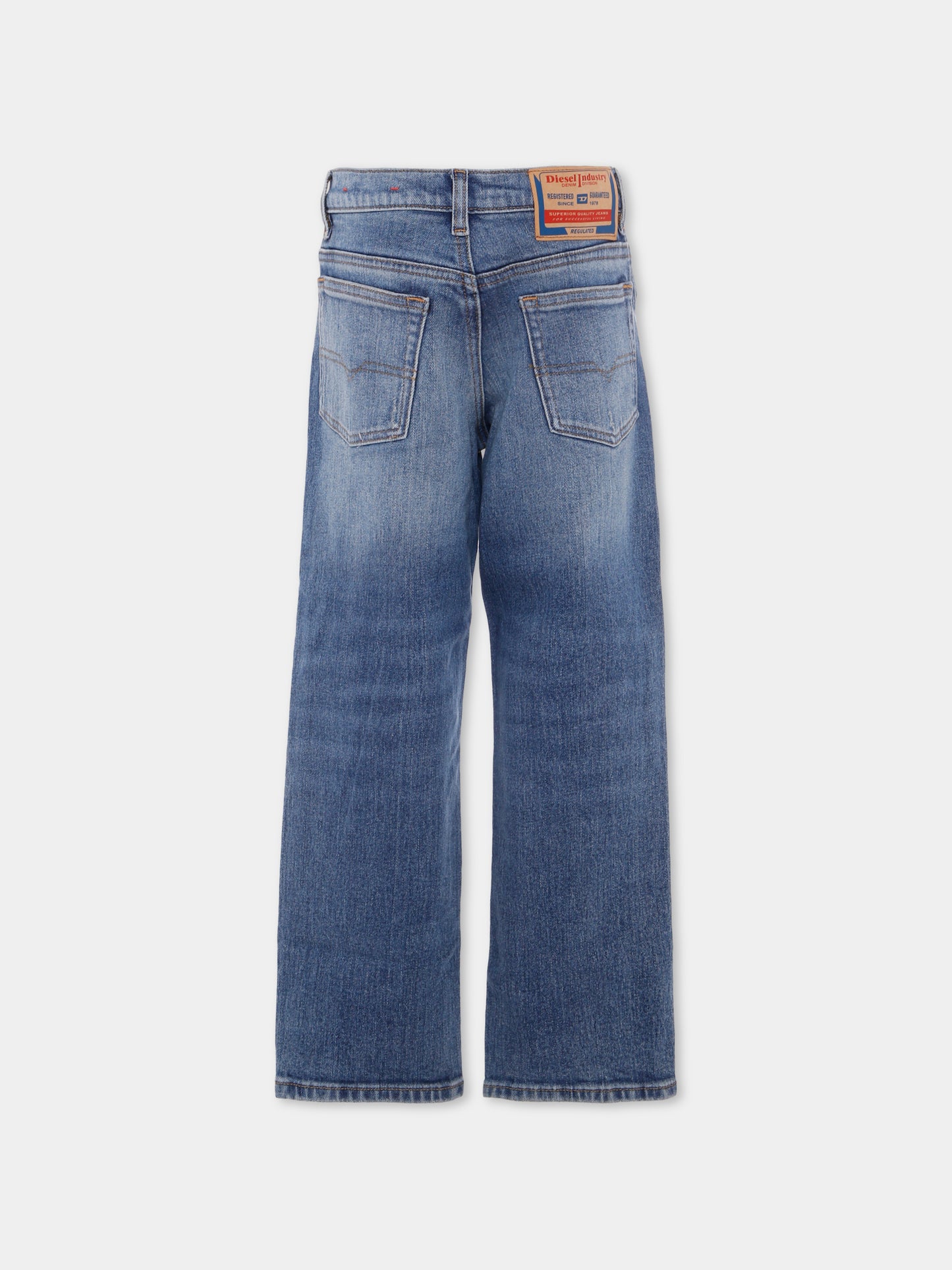 Jeans denim per bambino con logo,Diesel,J01923 KXBMH K01