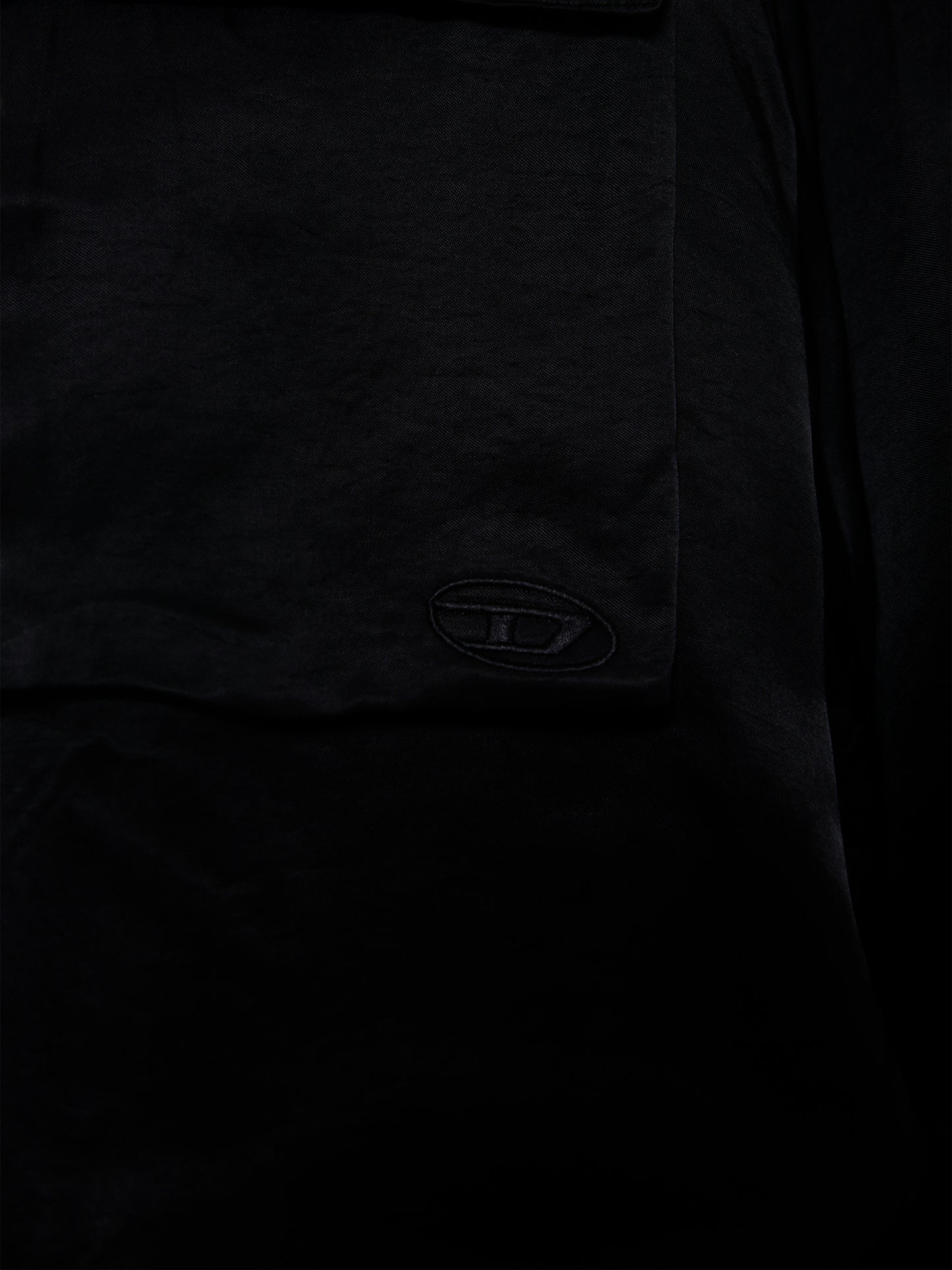 Bomber nero per bambino con logo,Diesel,J01950 KXBMX K900