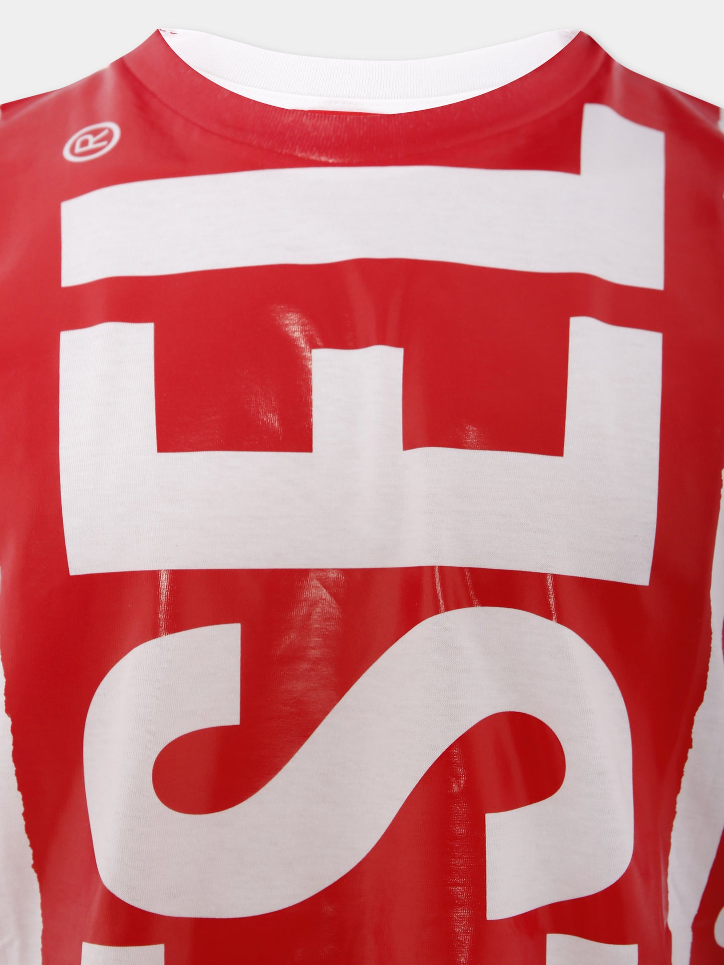 T-shirt bianca per bambino con logo,Diesel,J02074 00YI9 K100