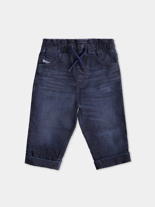 Jeans denim per neonato con logo,Diesel,K00311 KXBLZ K01