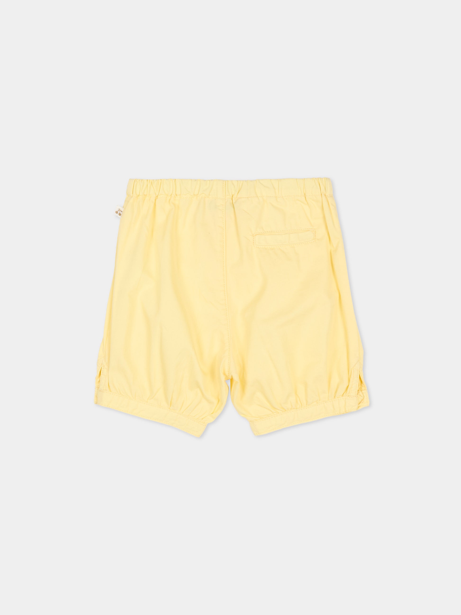Shorts gialli per neonata,Bonpoint,S06XBEW00001 033