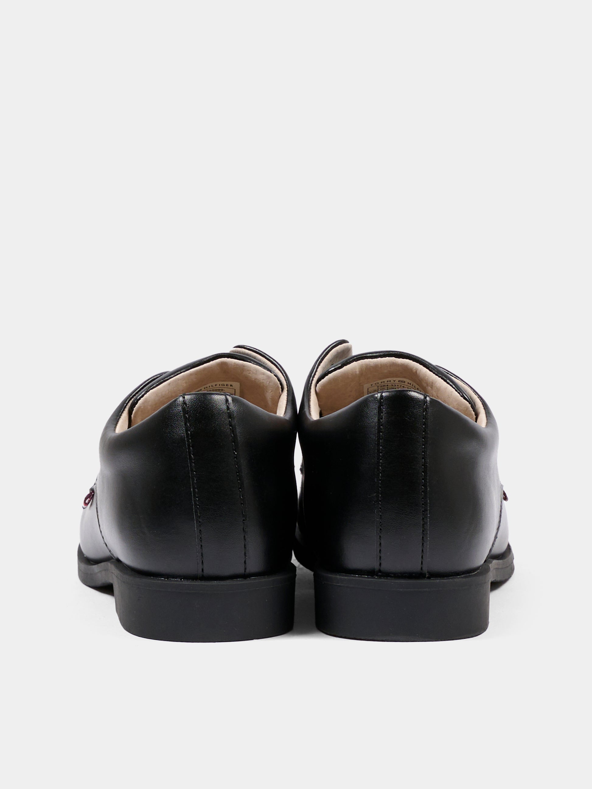 Stringate nere per bambino con logo,Tommy Hilfiger Junior,T3B4 33174 1355999