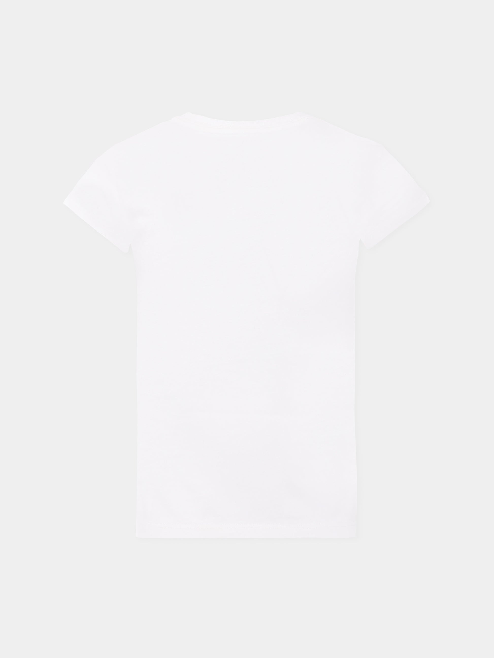 T-shirt bianca per bambina con Polo Bear,Ralph Lauren Kids,957377001