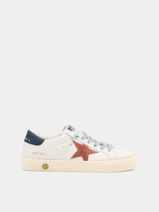 Sneakers May multicolor per bambino con stella,Golden Goose,GTF01033 F008061 10575