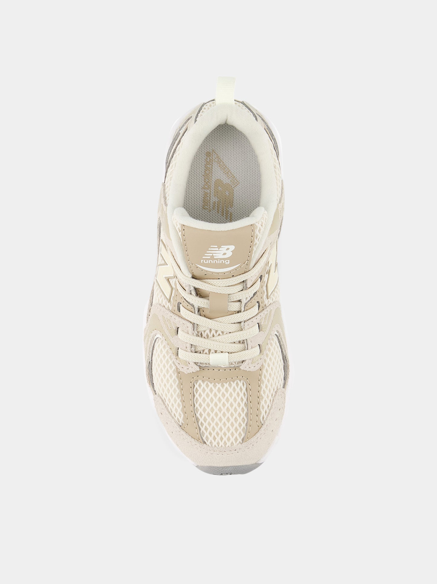 Sneaker beige 530 Bungee Lace per bambini,New Balance,P5305C7