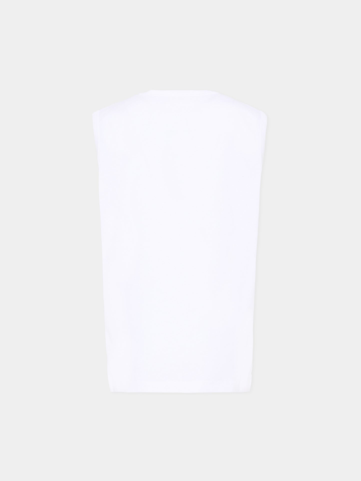 Canotta bianca MM6 per bambini logo,Mm6 Maison Margiela,M60575 MM04I M6100