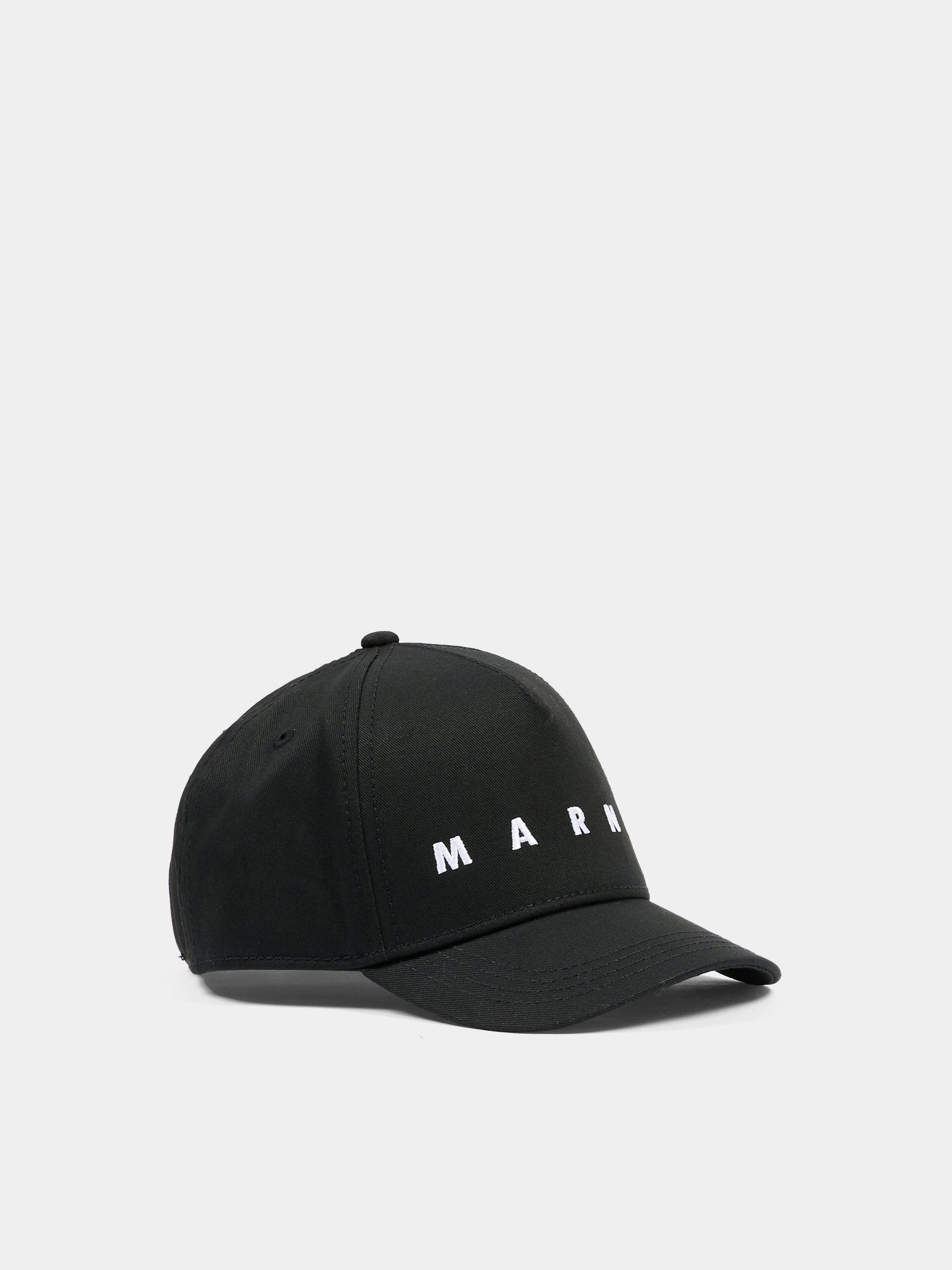 Cappello nero per bambini con logo,Marni Kids,M01630 M00J2 0MC13