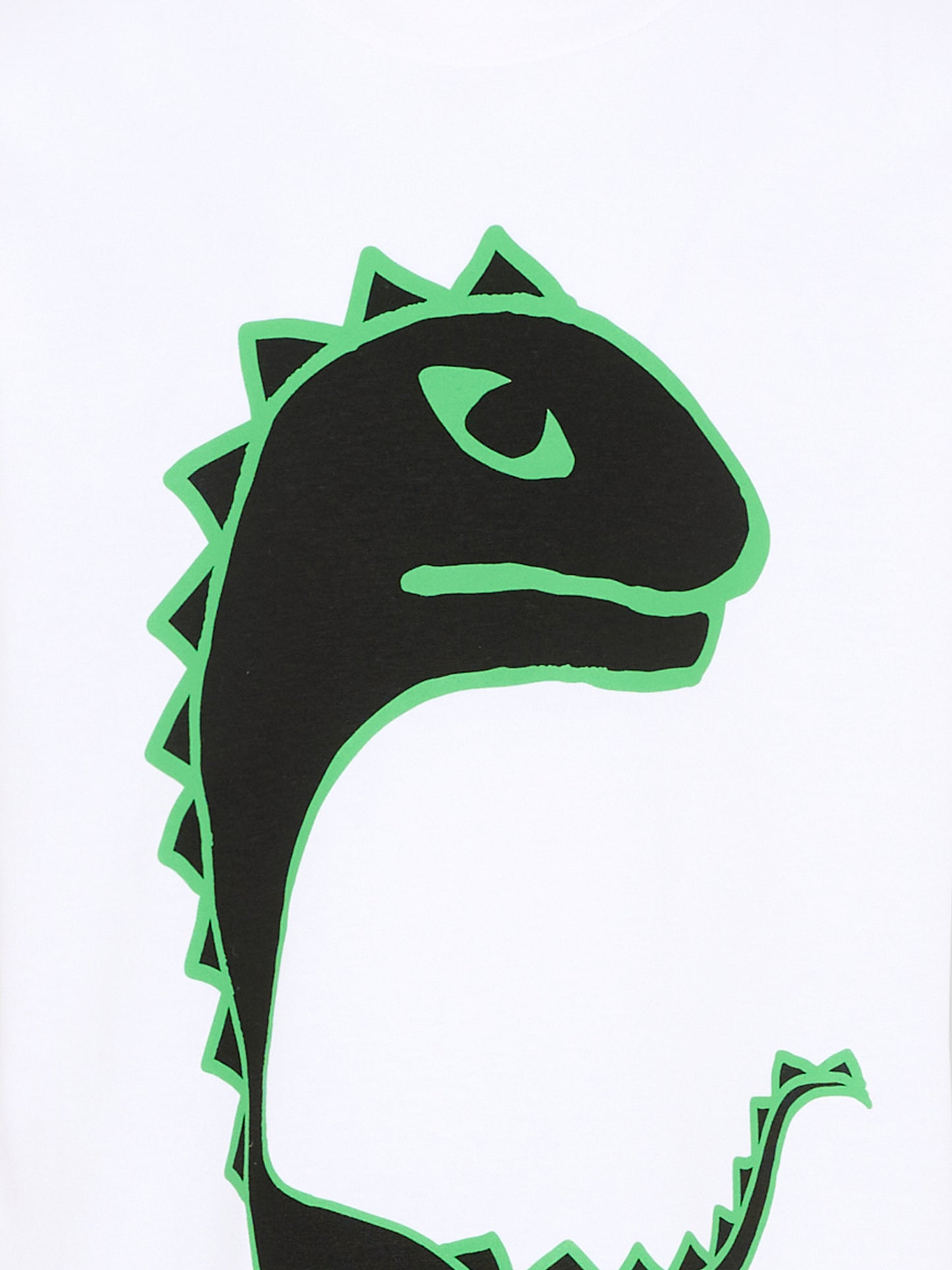 T-Shirt bianca per bambino con dinosauro,Marni Kids,M01712 M00L9 0M100