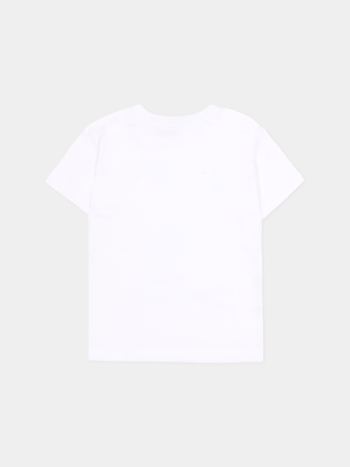 T-shirt bianca per neonati con logo,Marni Kids,M01785 M00RF 0M100