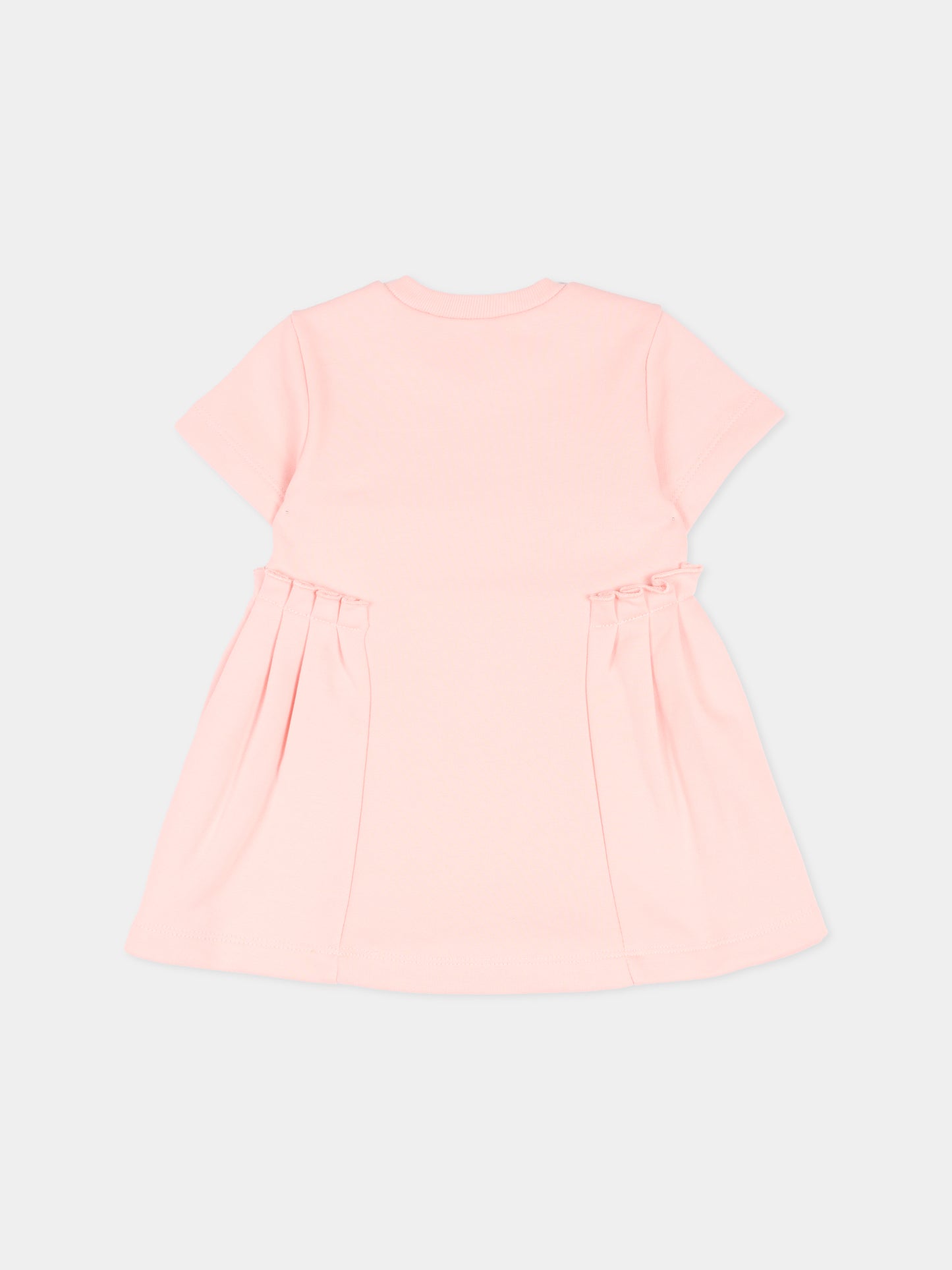 Vestito rosa per neonata con logo,Marni Kids,M01802 M00V0 0M351