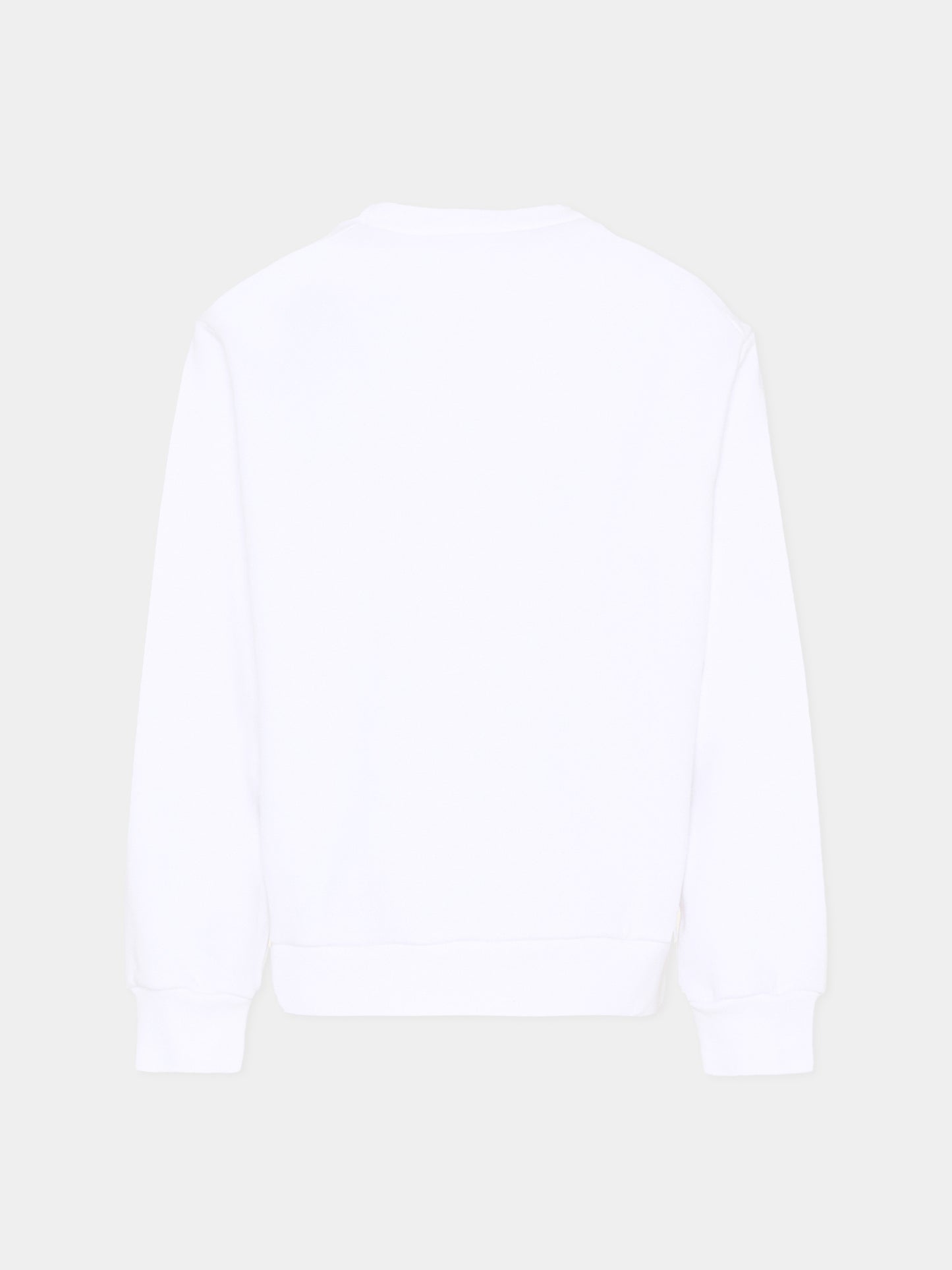 Felpa bianca per bambina con fiore,Marni Kids,M01814 M00V1 0M100