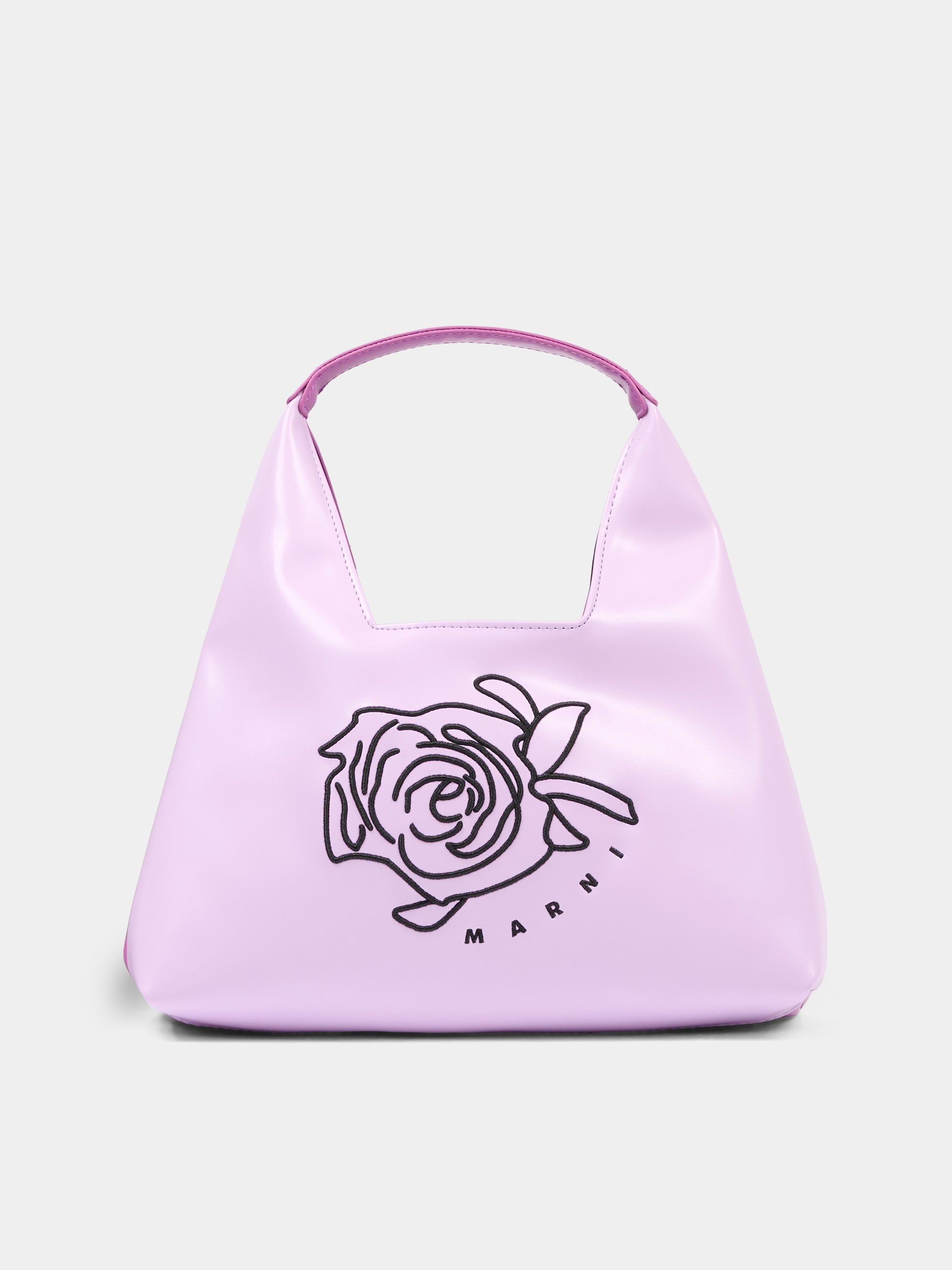 Borsa lilla per bambina con logo,Marni Kids,M01837 M00TK 0M612