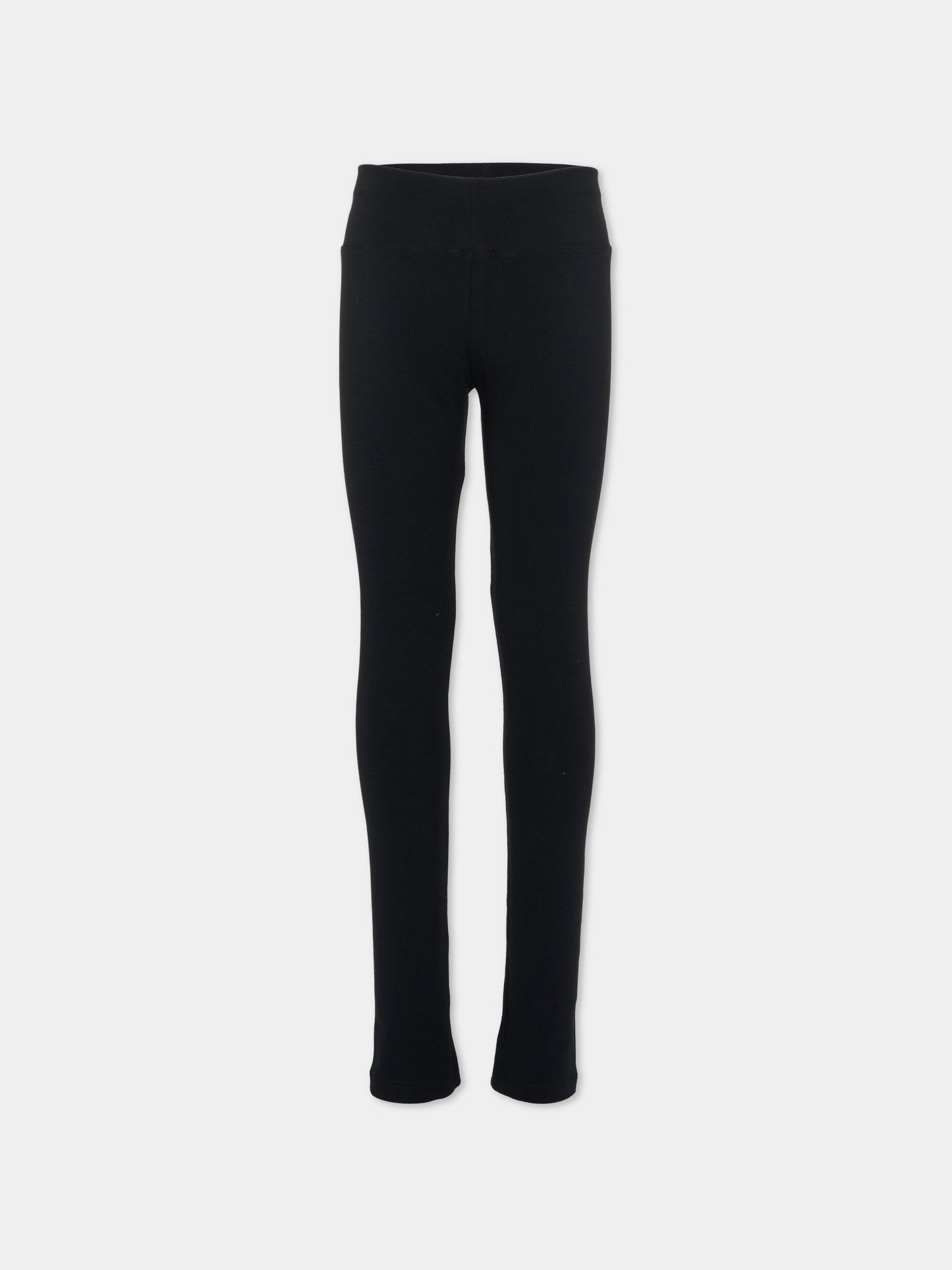 Leggings neri per bambina con logo,Diesel,J02660 KYA0L K900