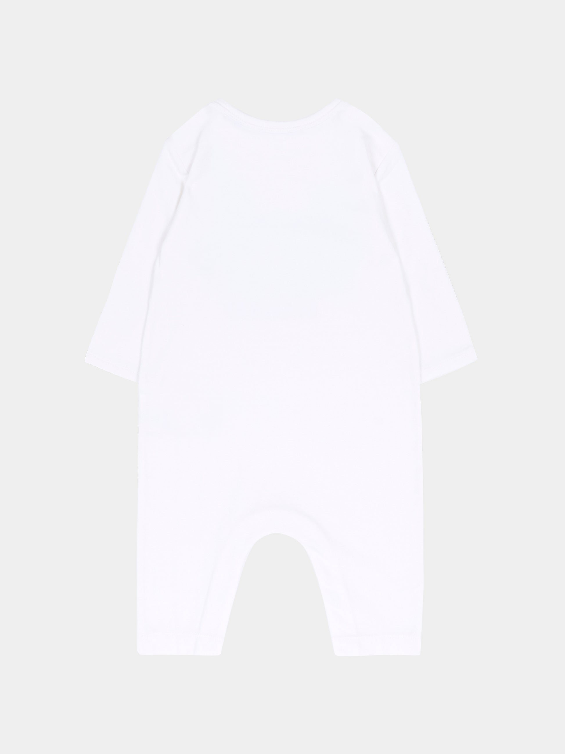 Tutina bianca per neonati con orsetto Thomas e I suoi amici,Burberry Kids,8119458 A1464