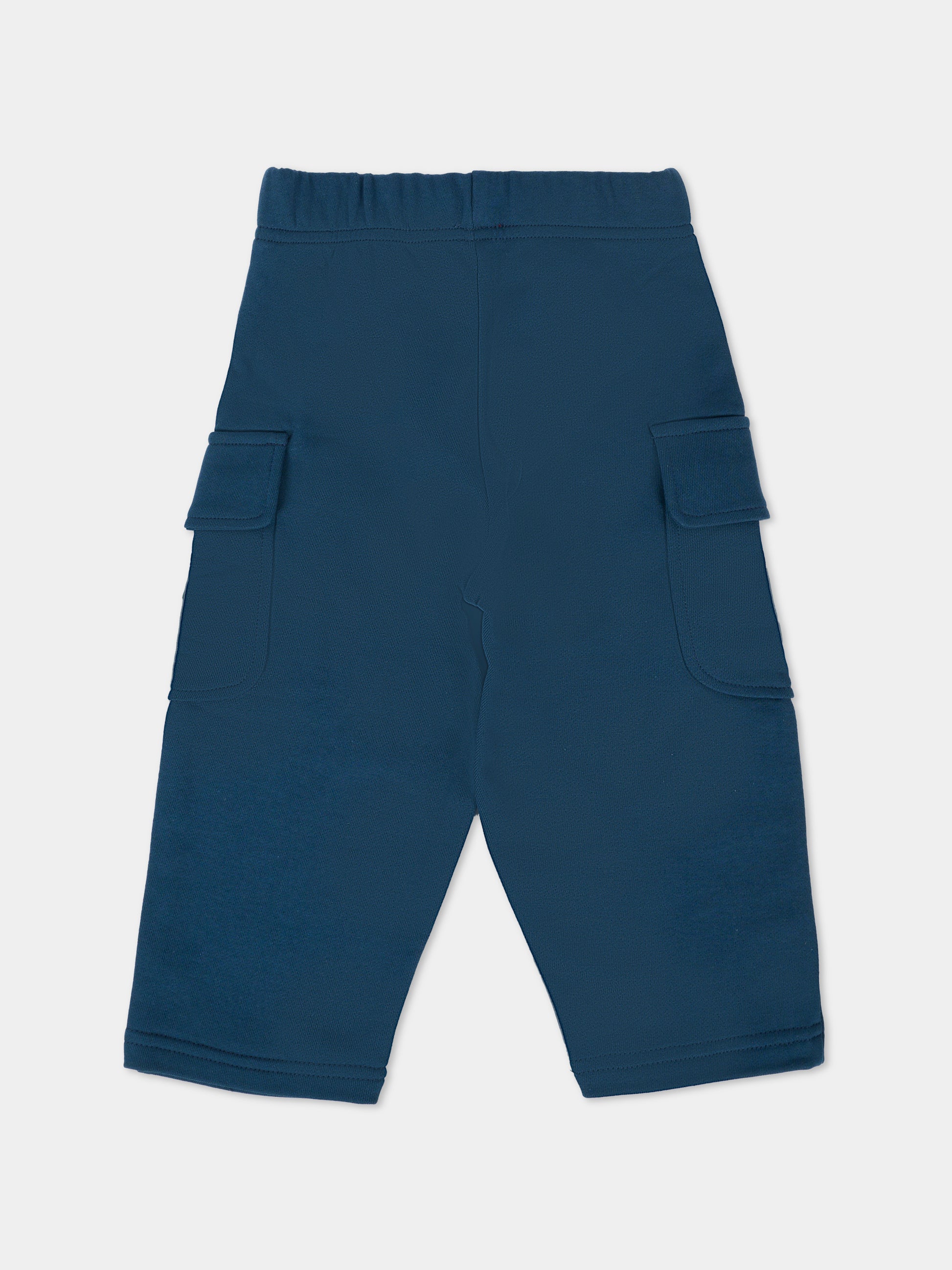 Pantaloni blu per neonato con logo,Diesel,K00687-KYAVF-K851