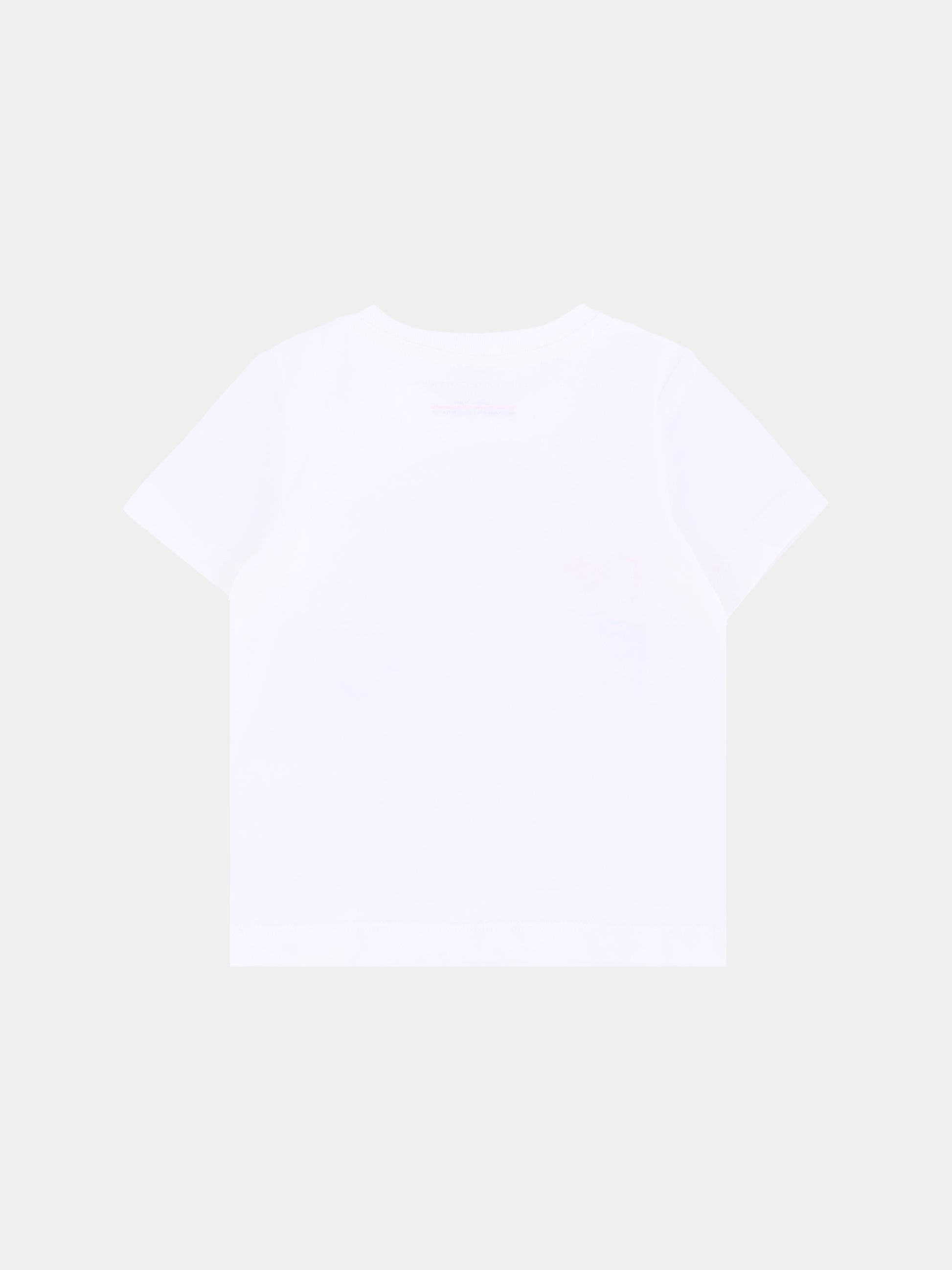 T-shirt avorio per neonati con logo,Stella Mccartney Kids,TW8591 Z0434 101