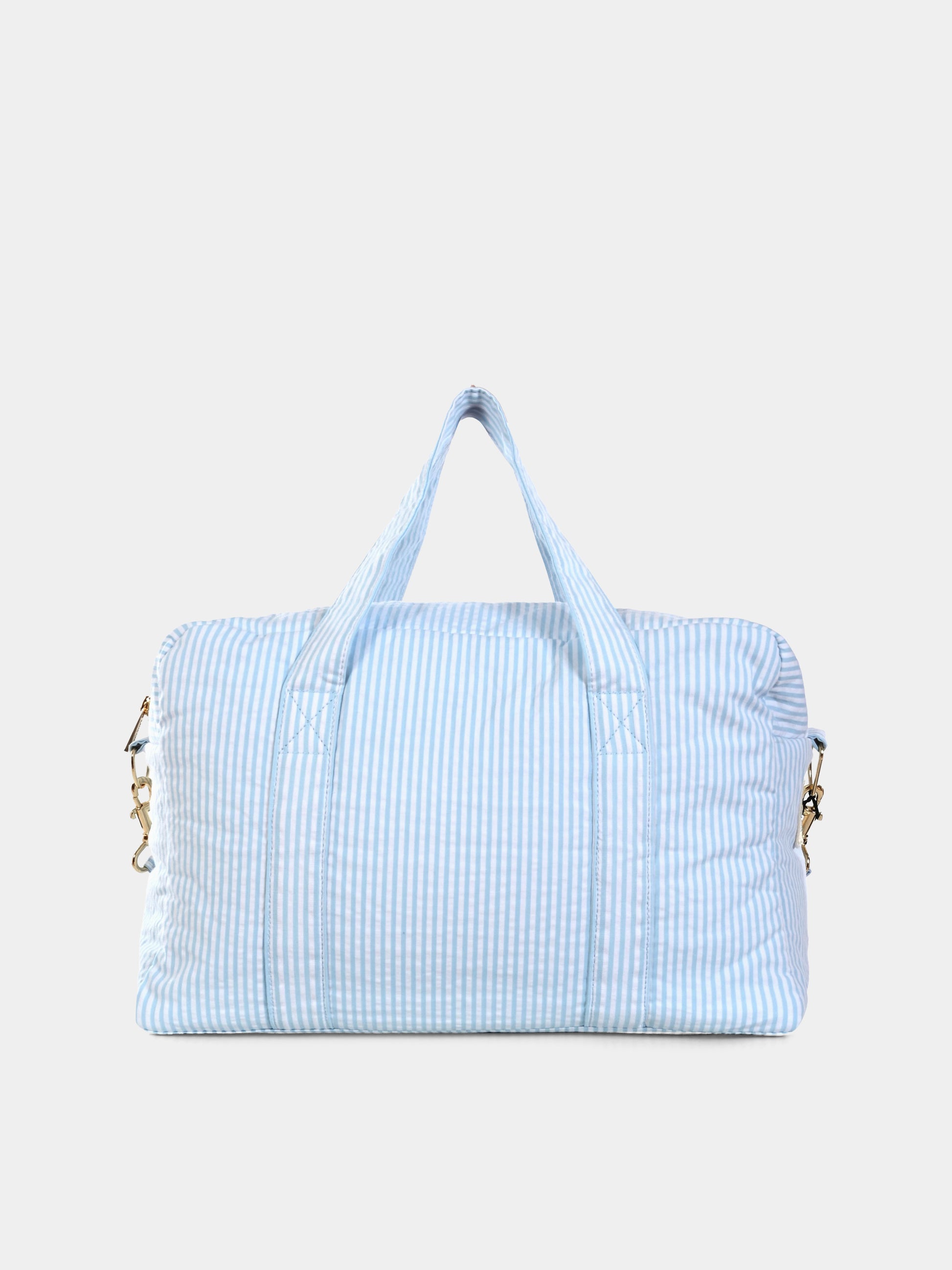 Borsa mamma celeste per neonato con Teddy Bear,Moschino Kids,MUX059 LYE01 84325