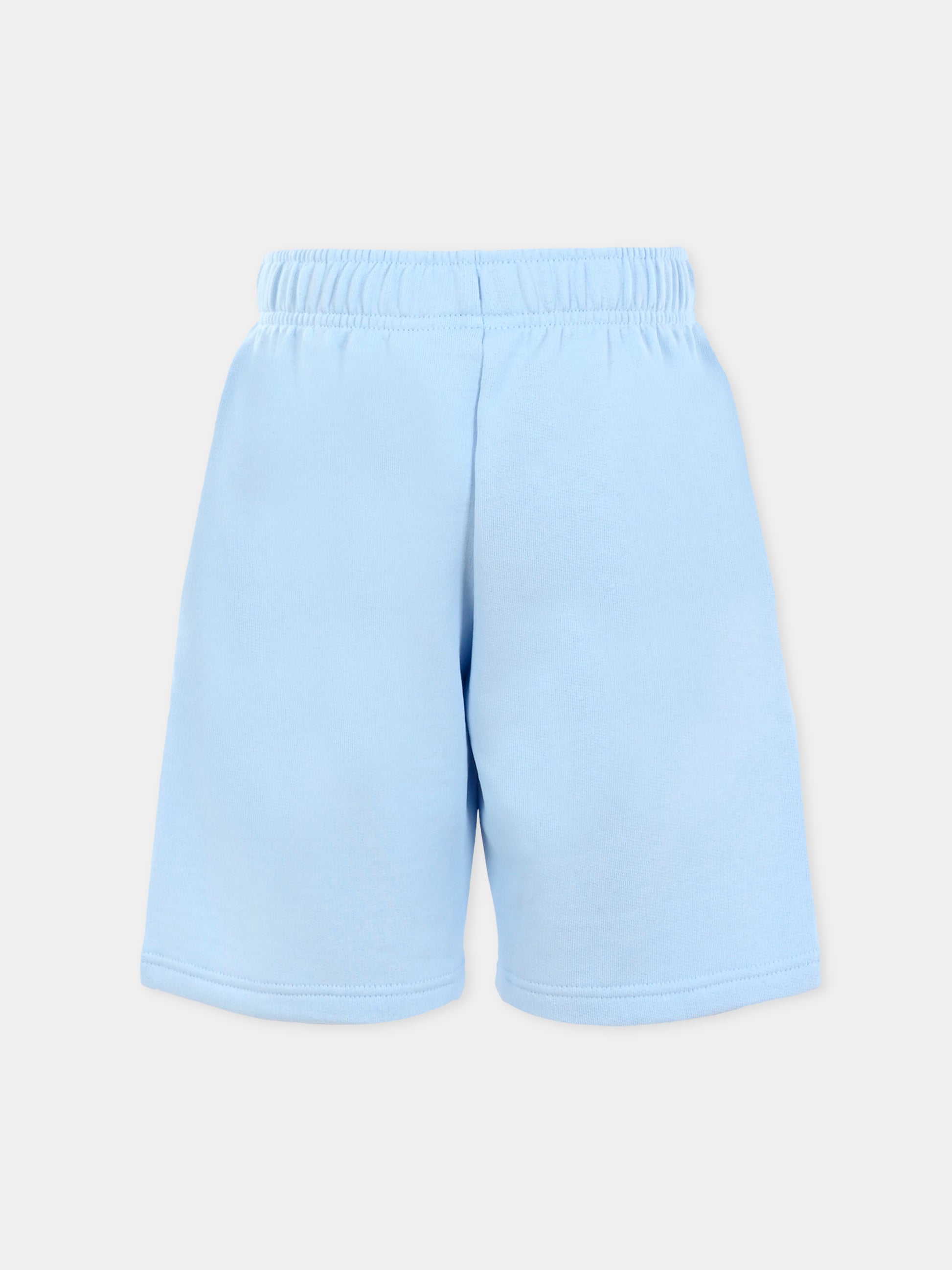 Shorts celesti per bambini con coccodrillo,Lacoste,GJ9733 T01
