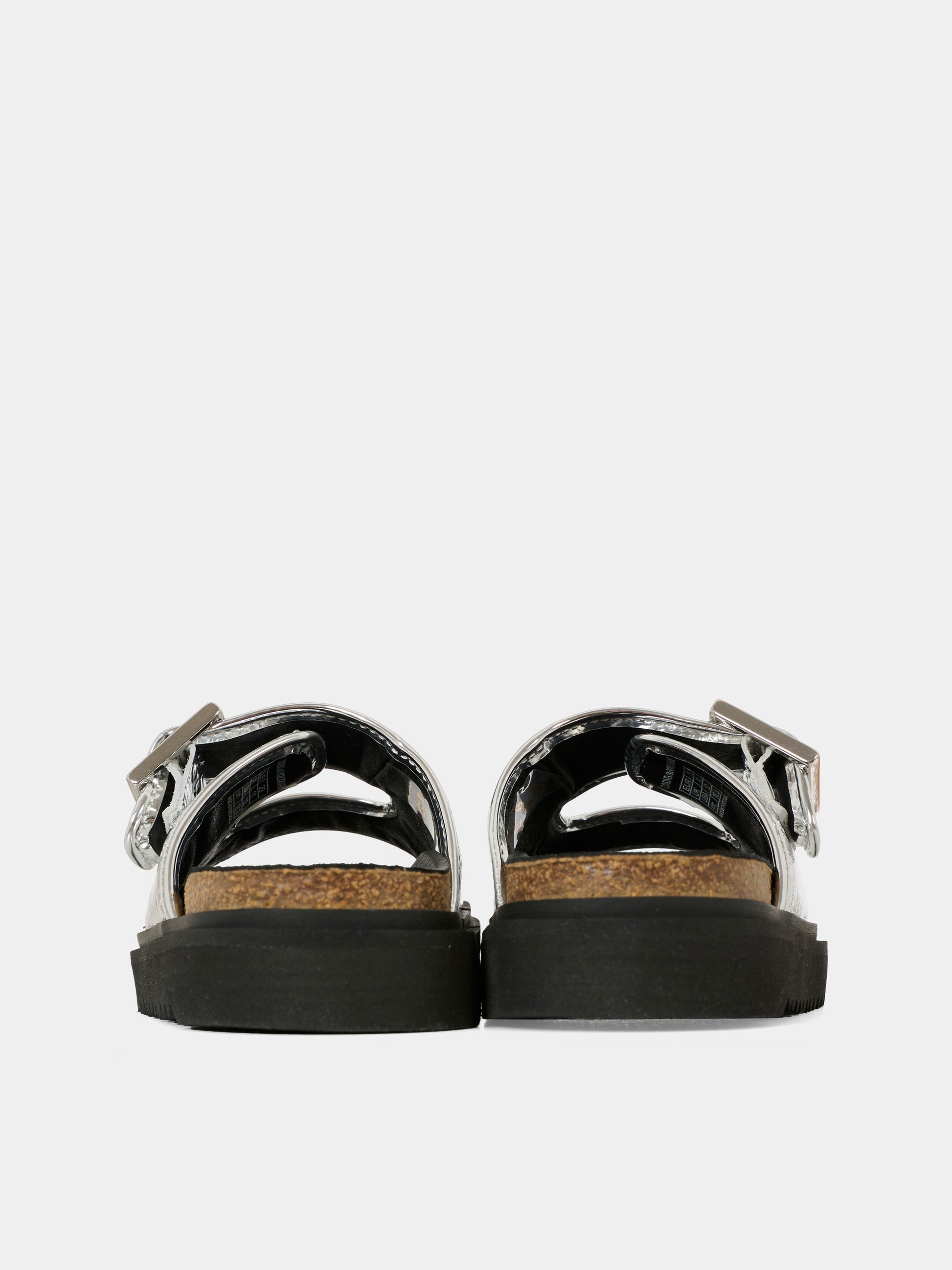 Ciabatte argento per bambina,Zadig & Voltaire Kids,X60281 016