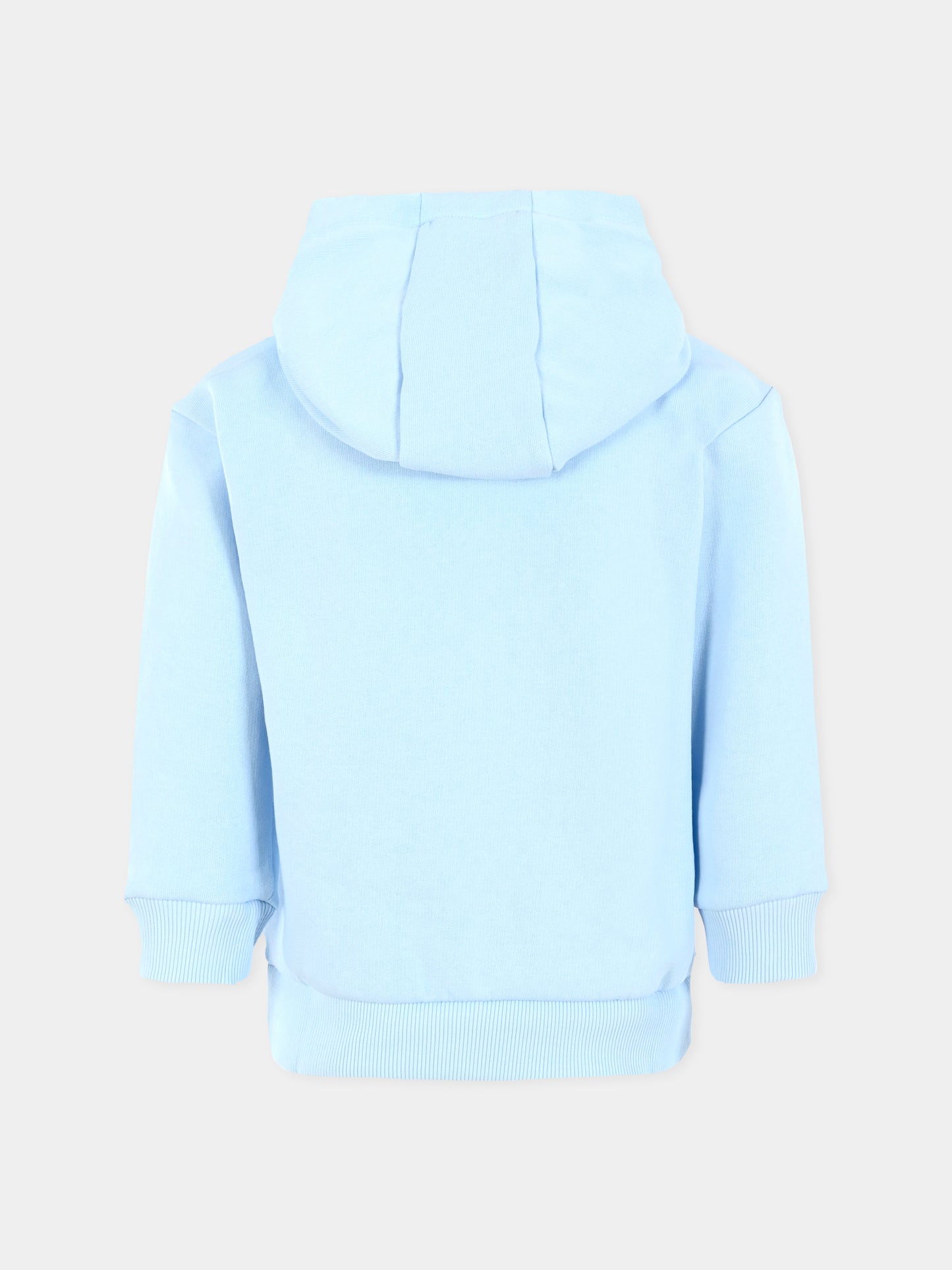 Felpa celeste per bambino con coccodrillo,Lacoste,SJ5292 T01