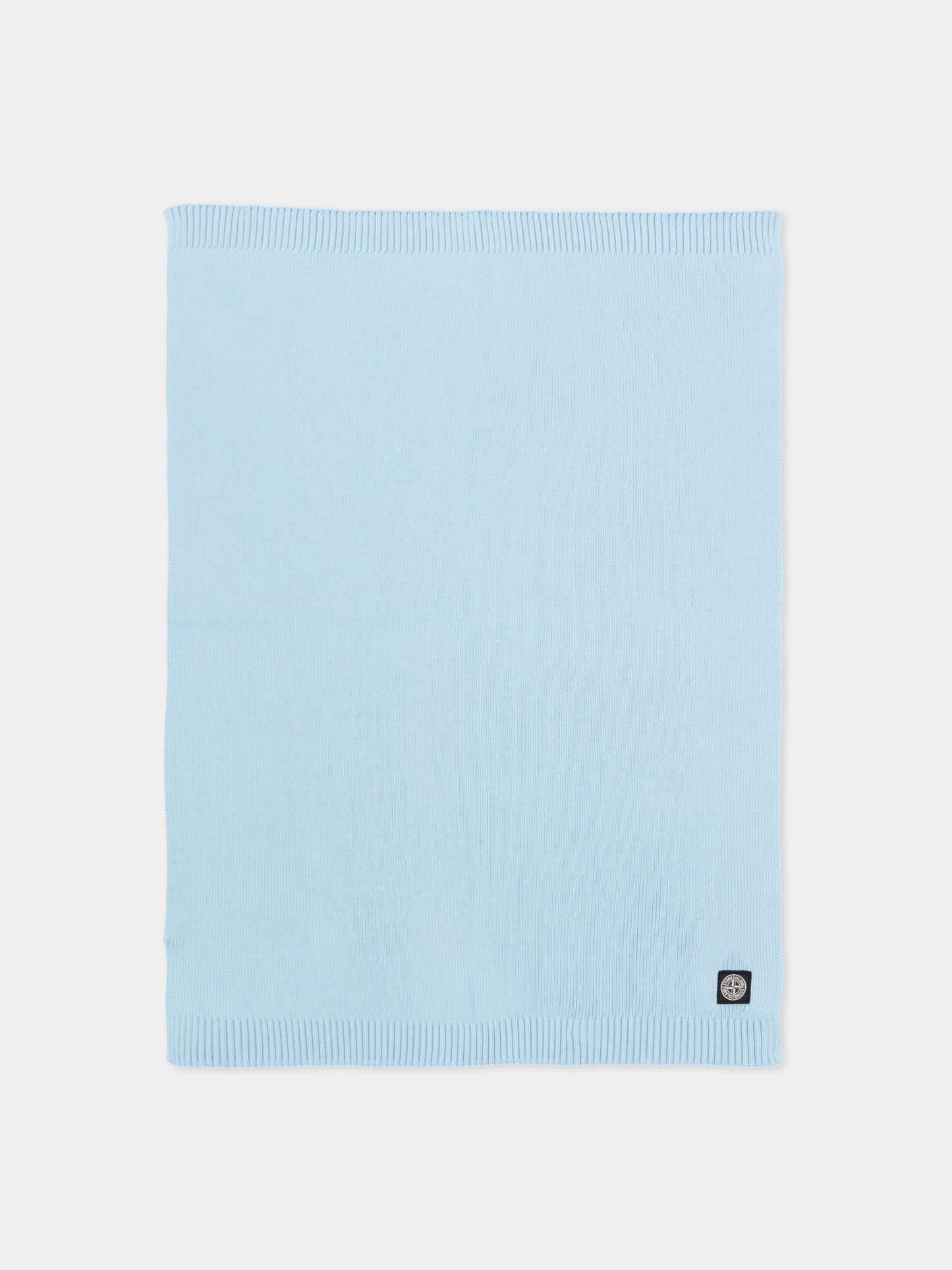 Completo sportivo celeste per neonato con coperta,Stone Island Junior,L1S16 M200001 S0917 - V0041
