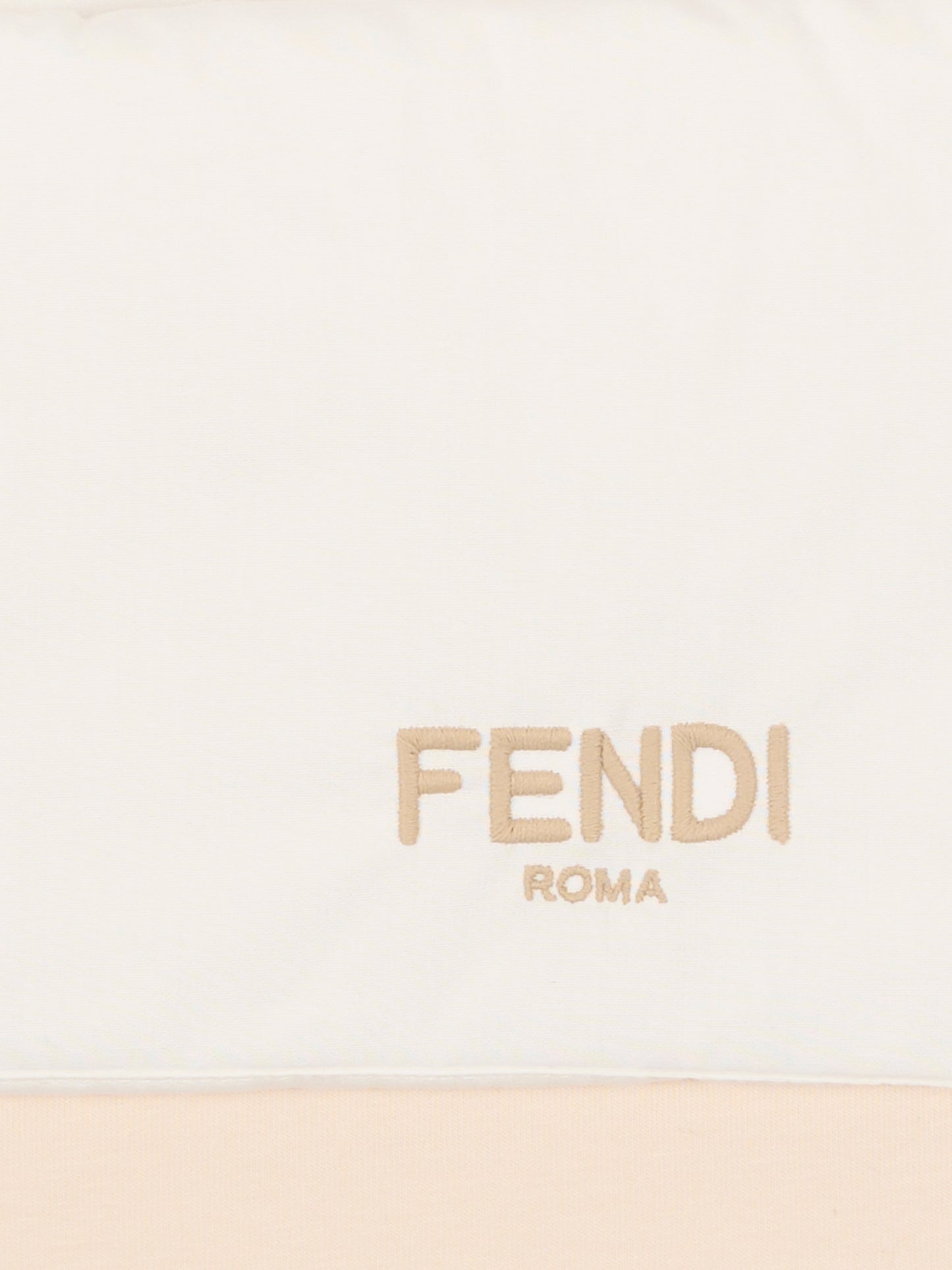 Sacco nanna beige per neonati con orsetto ricamato,Fendi Kids,BUJ324 ST8 F19J5