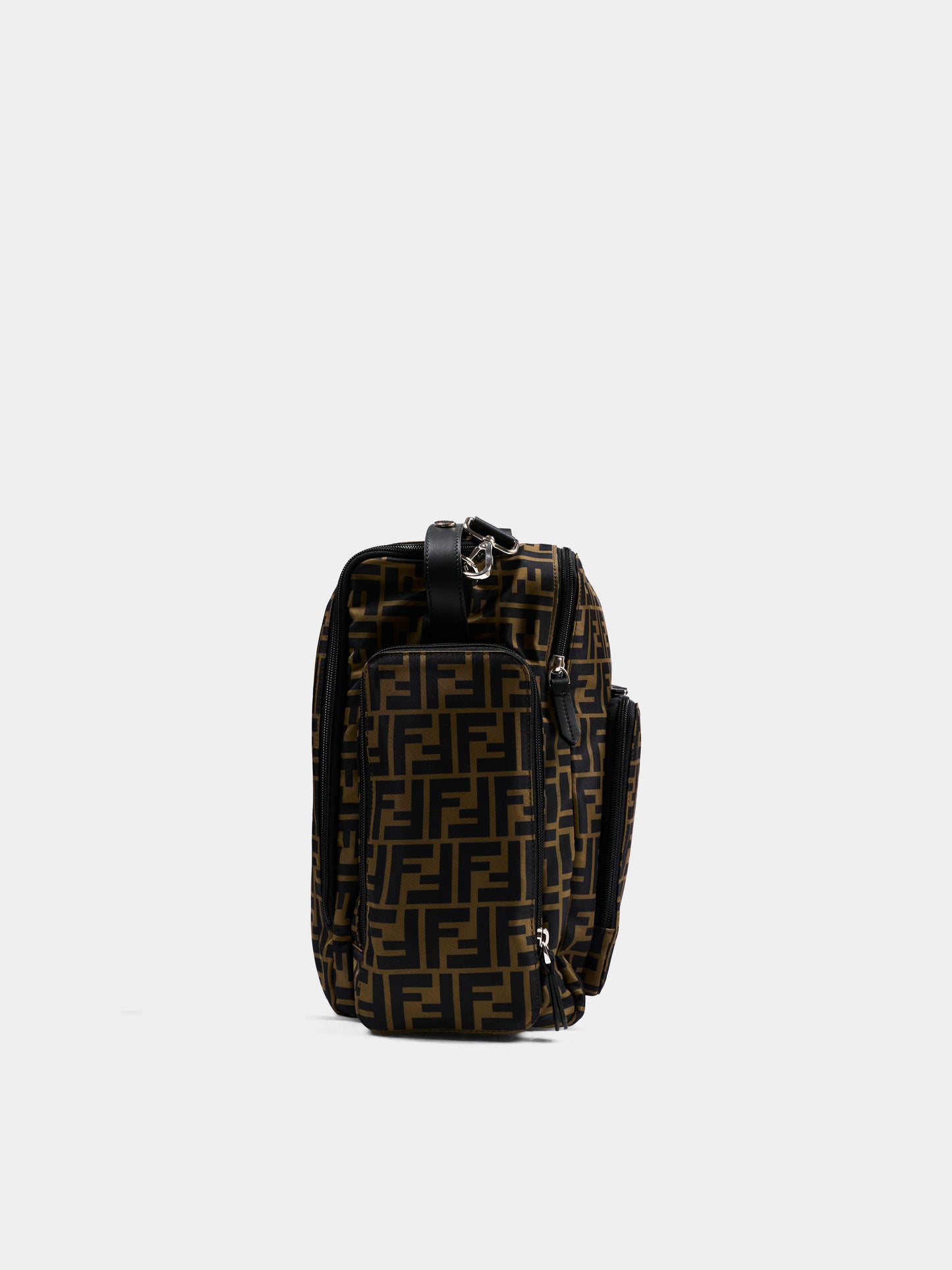 Brown changing bag for babykis with FF